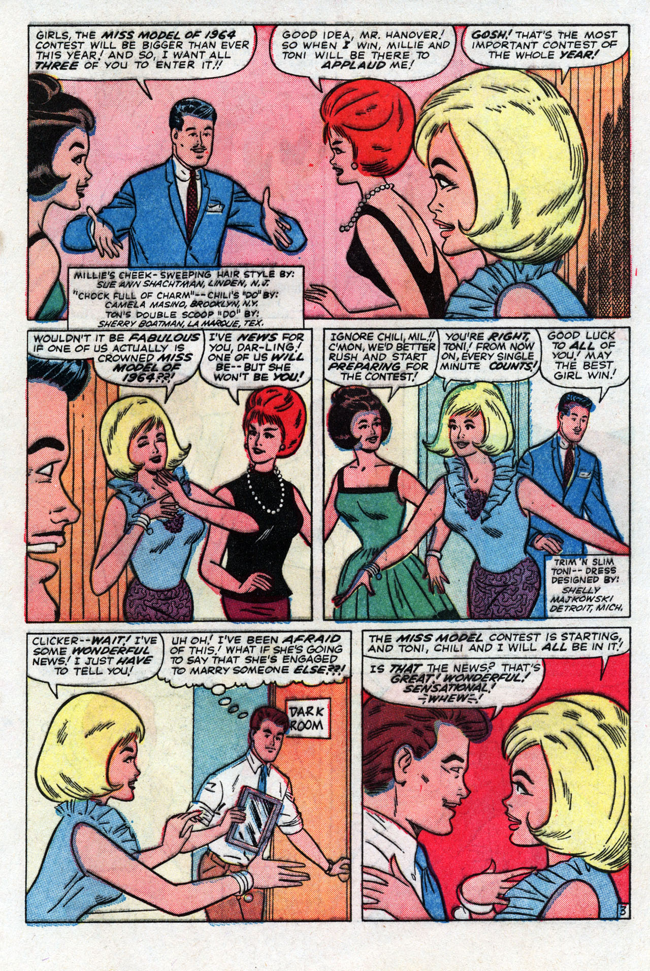 Read online Millie the Model comic -  Issue #122 - 5