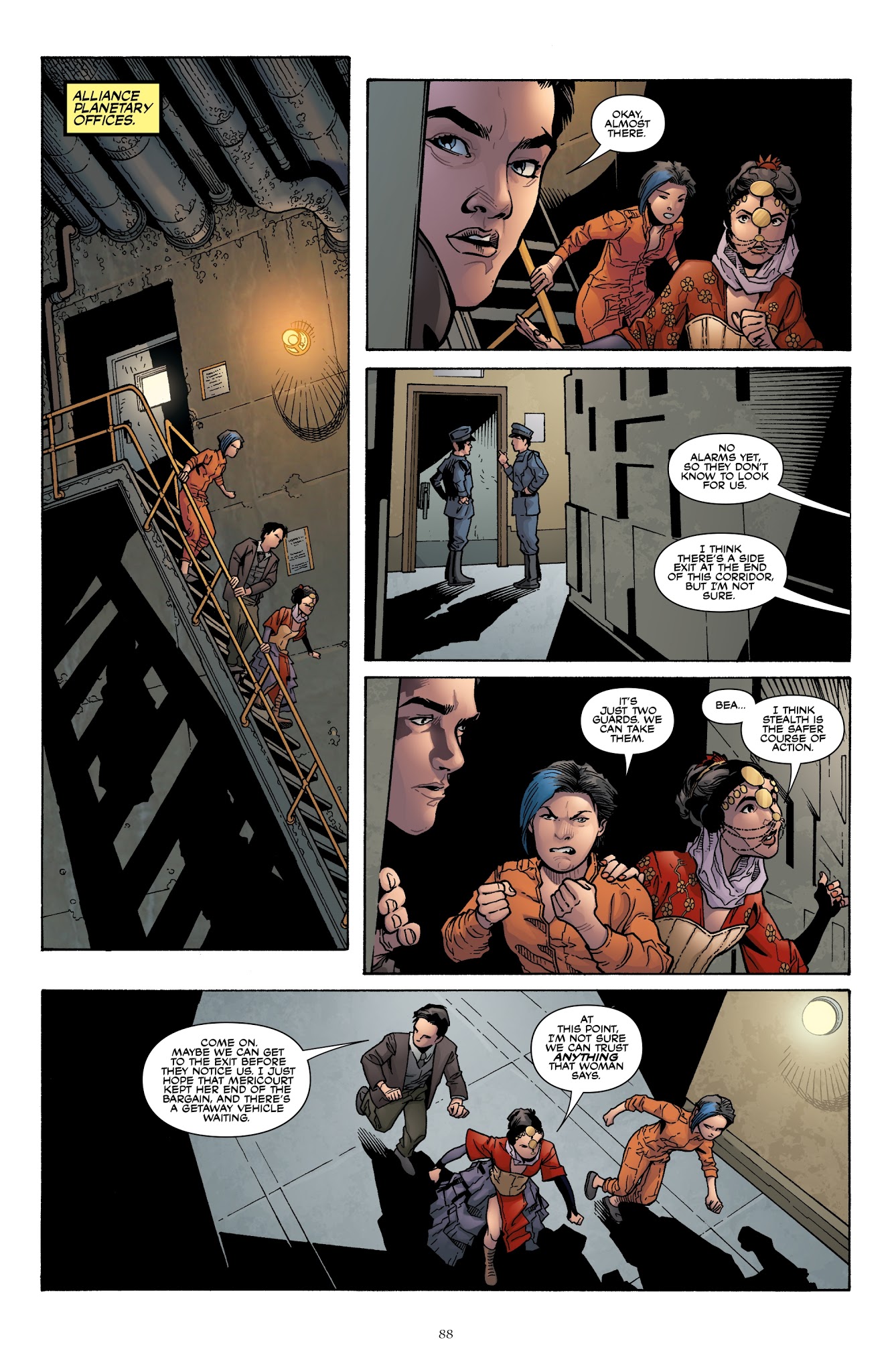 Read online Serenity: Firefly Class 03-K64 – No Power in the 'Verse comic -  Issue # _TPB - 85