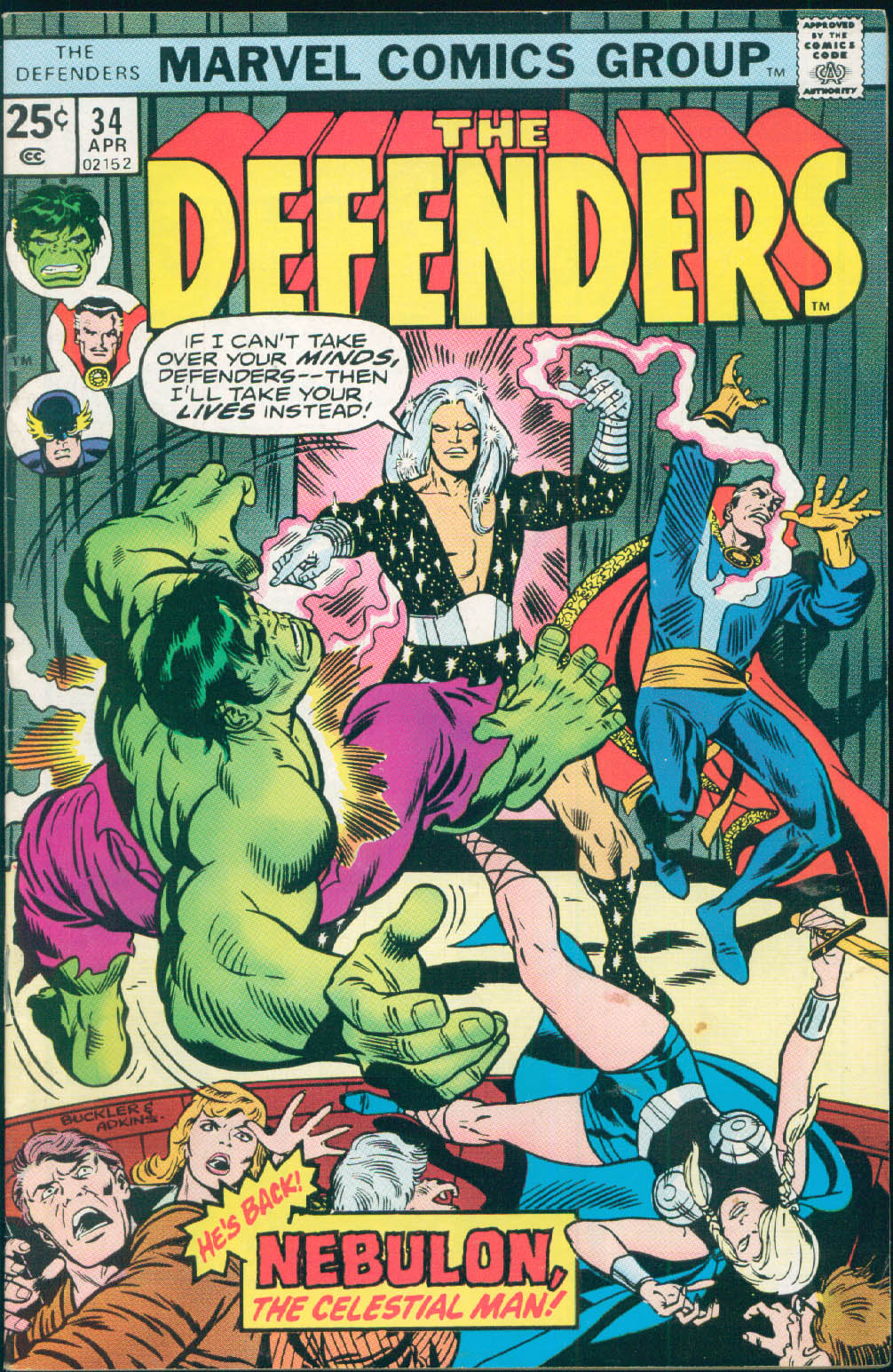 The Defenders (1972) Issue #34 #35 - English 1