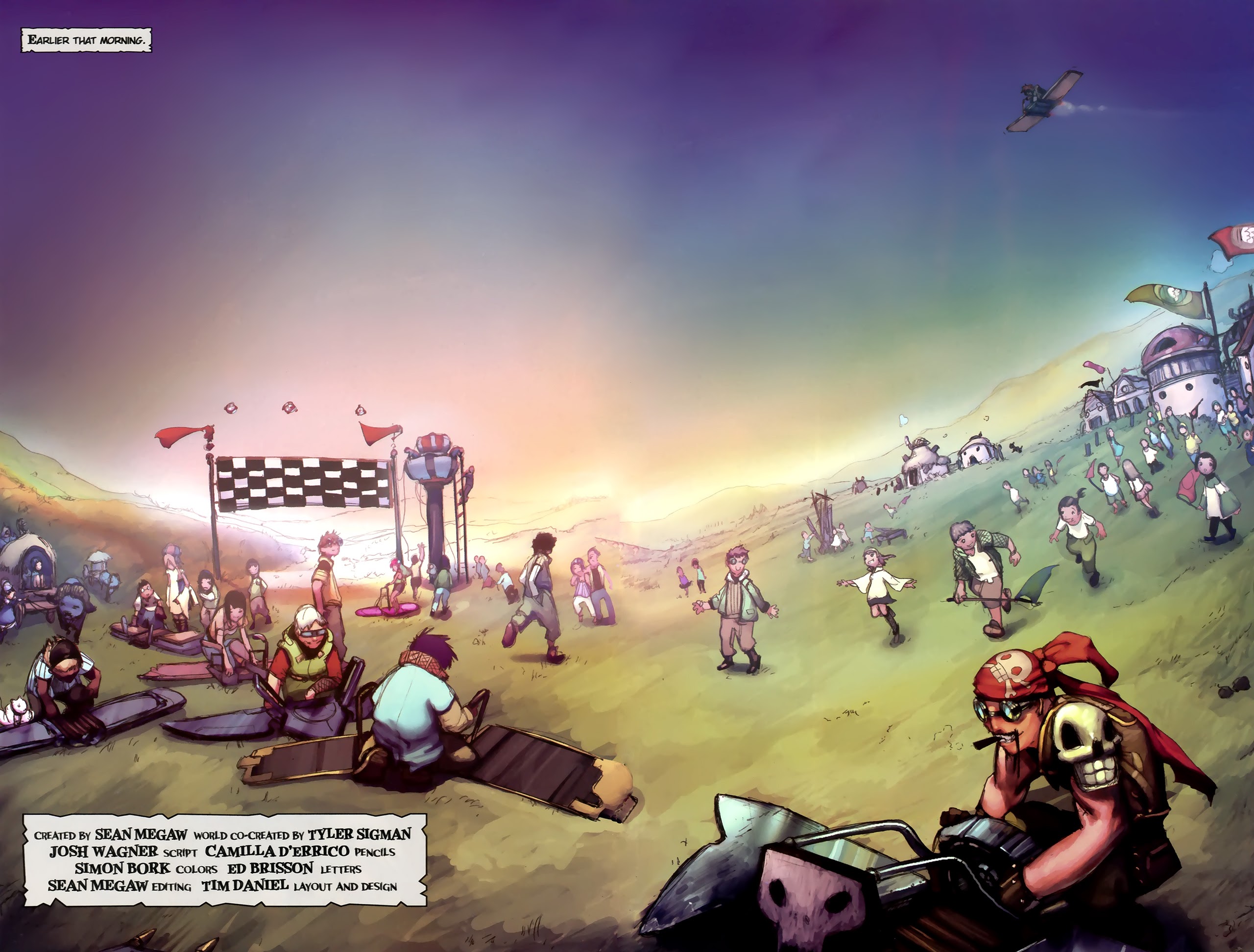 Read online Sky Pirates Of Neo Terra comic -  Issue #1 - 6