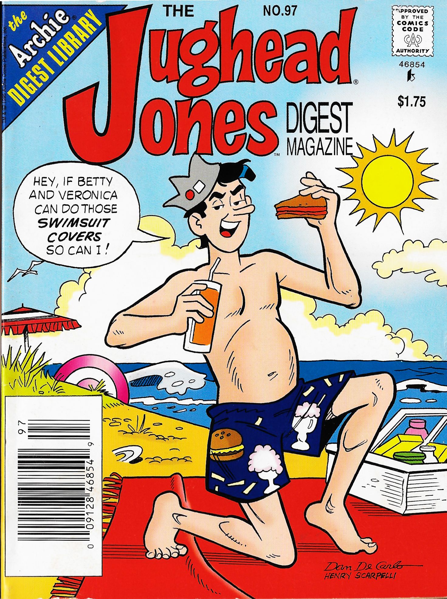 Read online Jughead Jones Comics Digest comic -  Issue #97 - 1