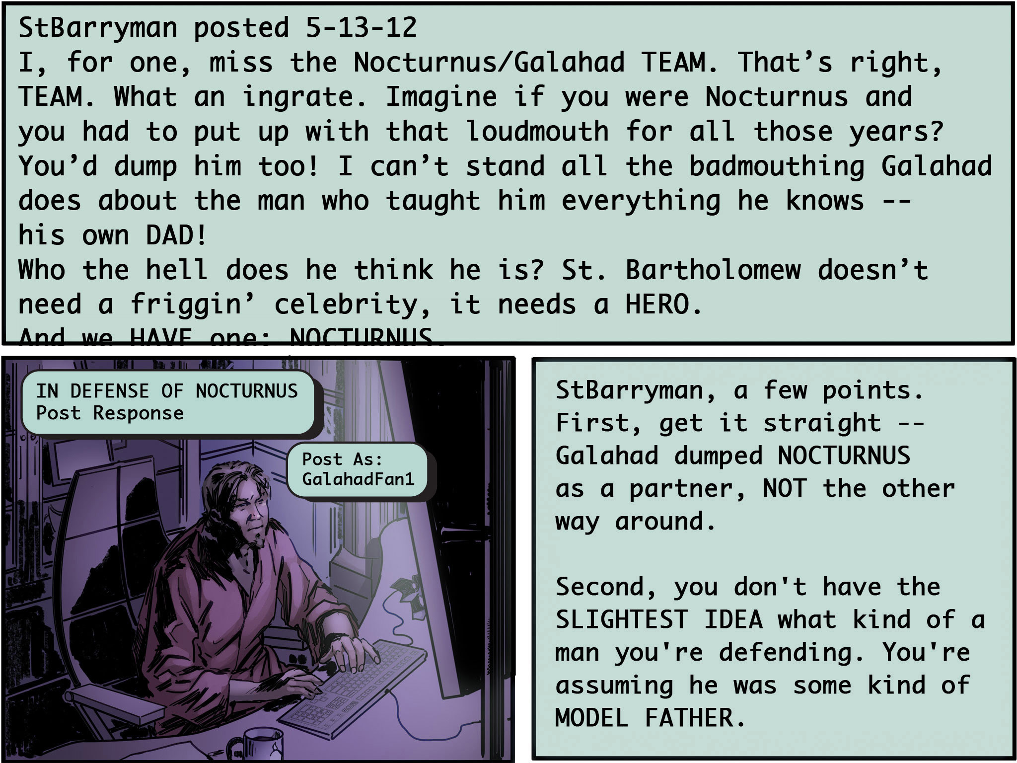 Read online Insufferable (2012) comic -  Issue #1 - 55