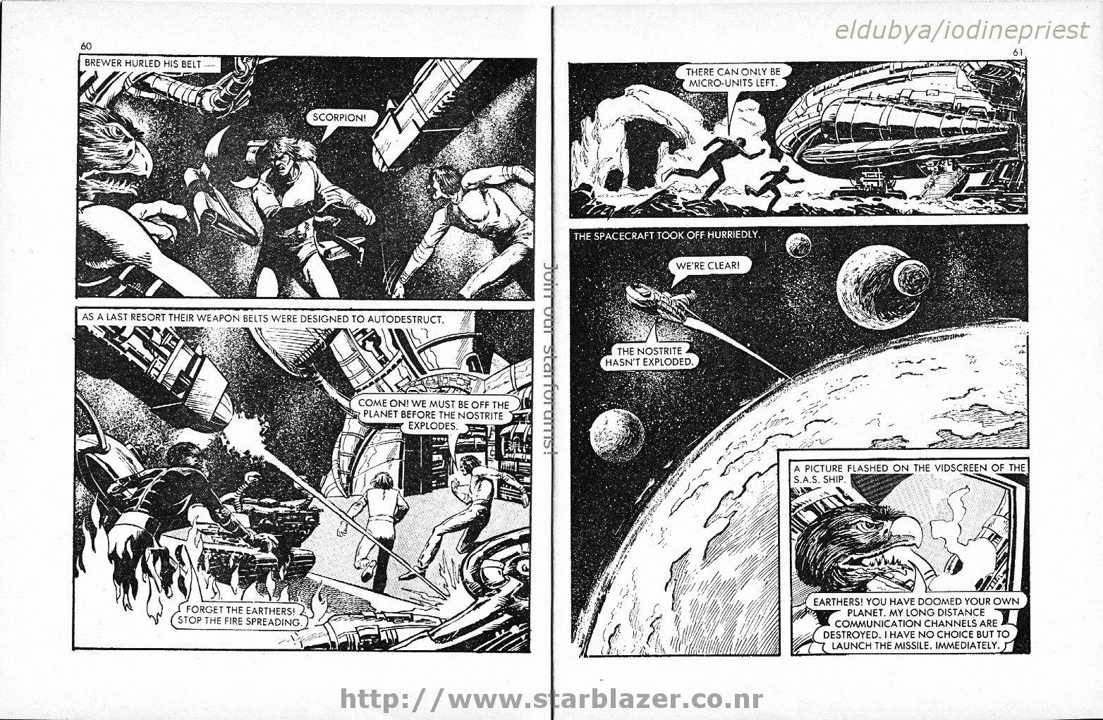 Read online Starblazer comic -  Issue #148 - 32