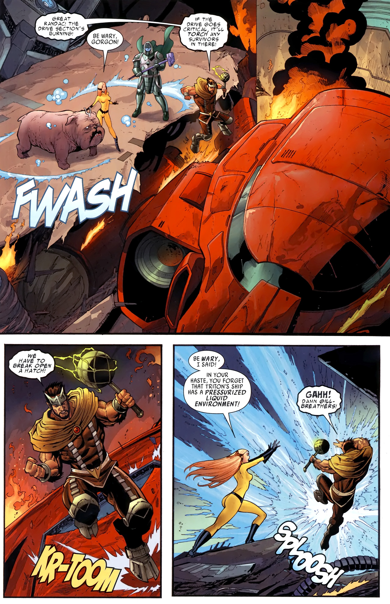 Read online Realm of Kings: Inhumans comic -  Issue #5 - 8