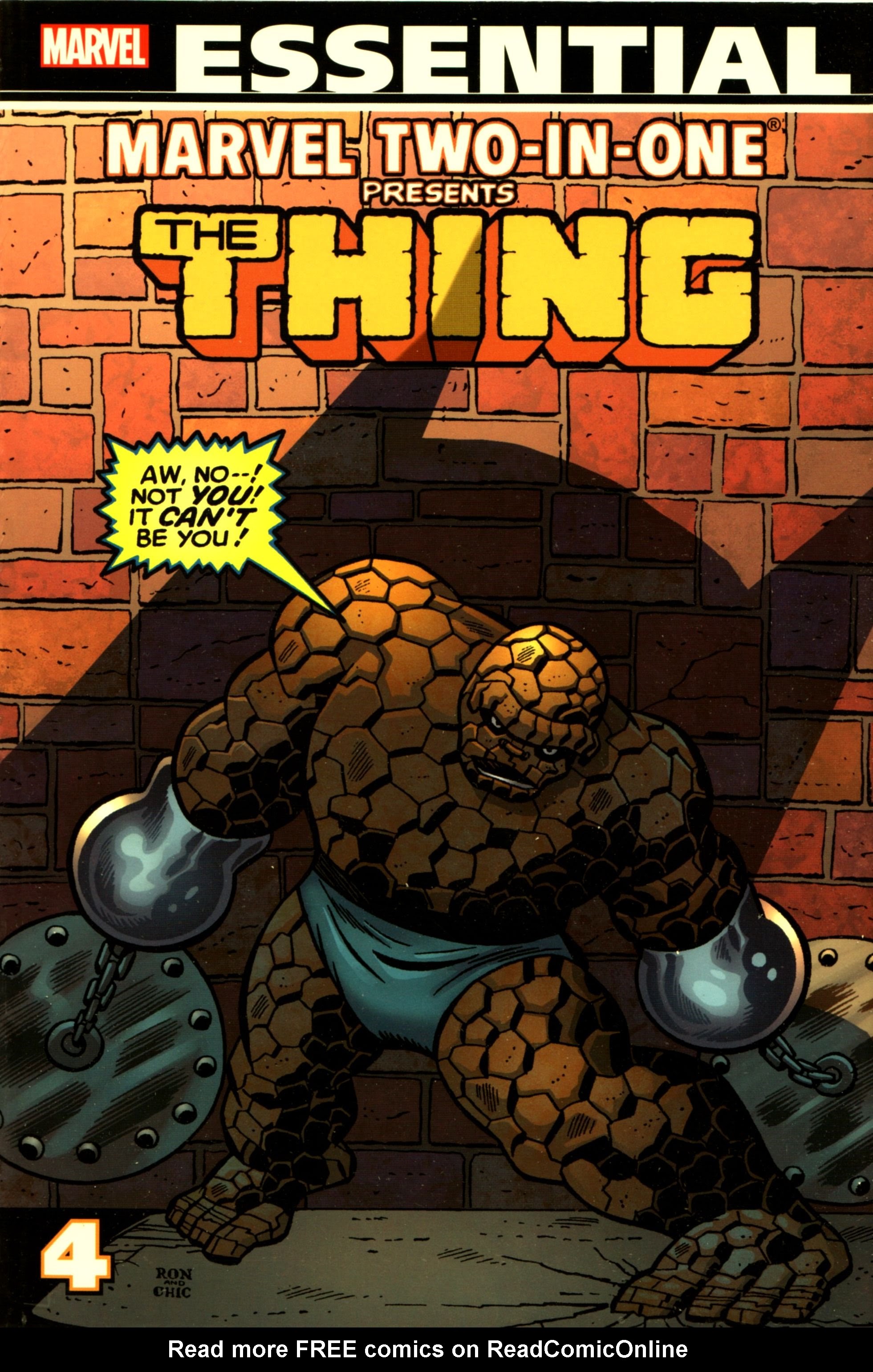 Read online Essential Marvel Two-In-One comic -  Issue # TPB 4 (Part 1) - 1