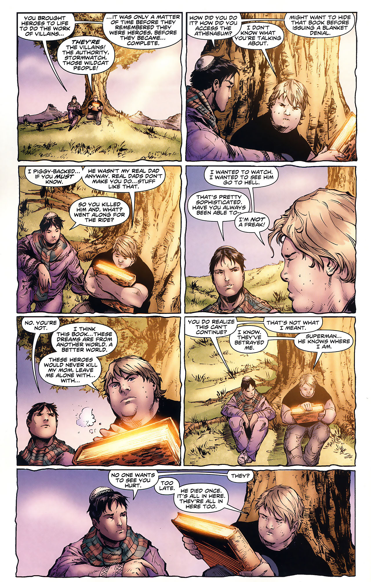 Read online DC/WS DreamWar comic -  Issue #4 - 21