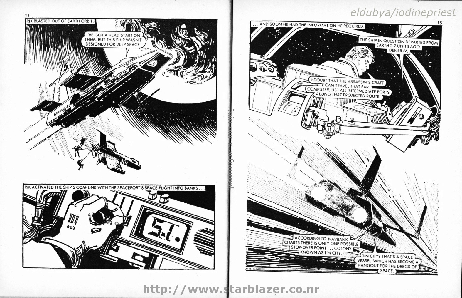 Read online Starblazer comic -  Issue #78 - 9