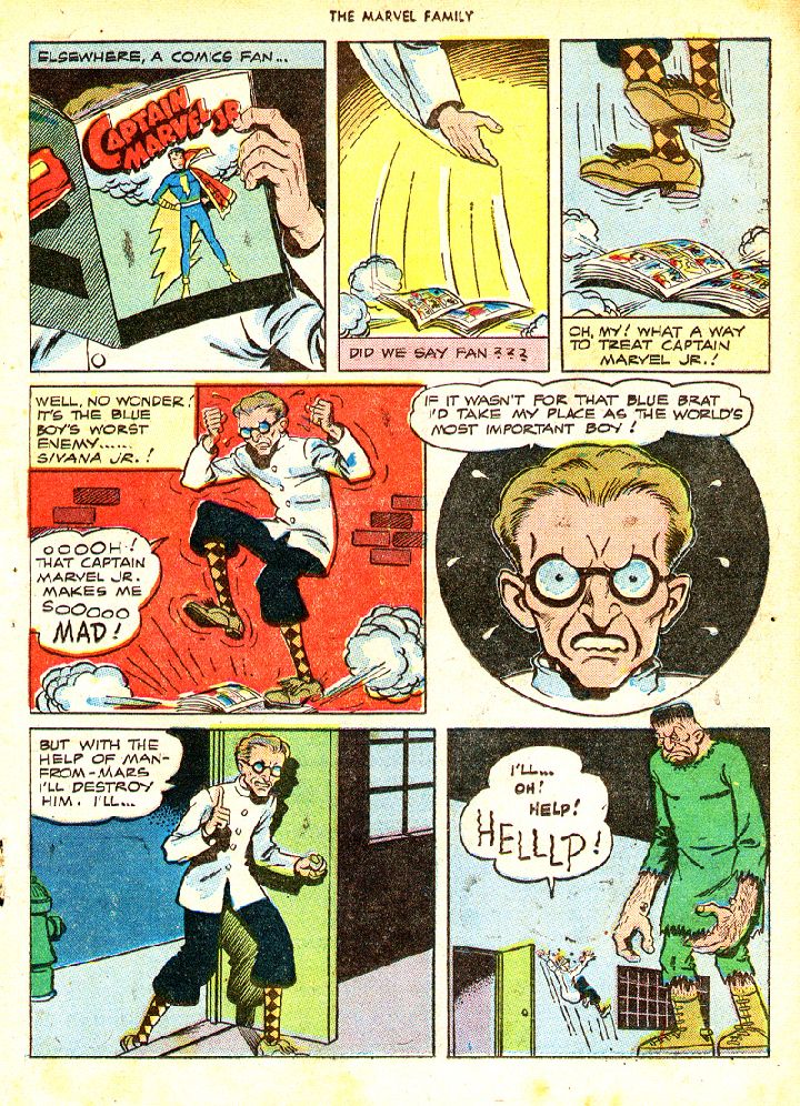 Read online The Marvel Family comic -  Issue #21 - 27