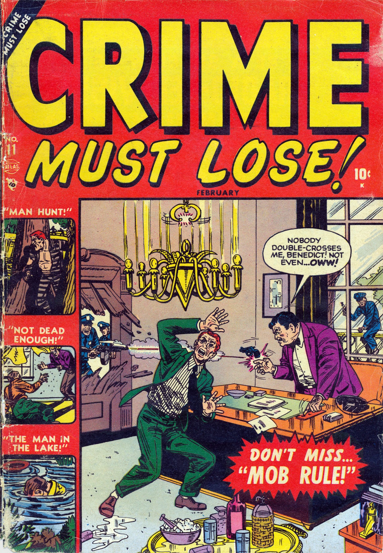 Read online Crime Must Lose comic -  Issue #11 - 1