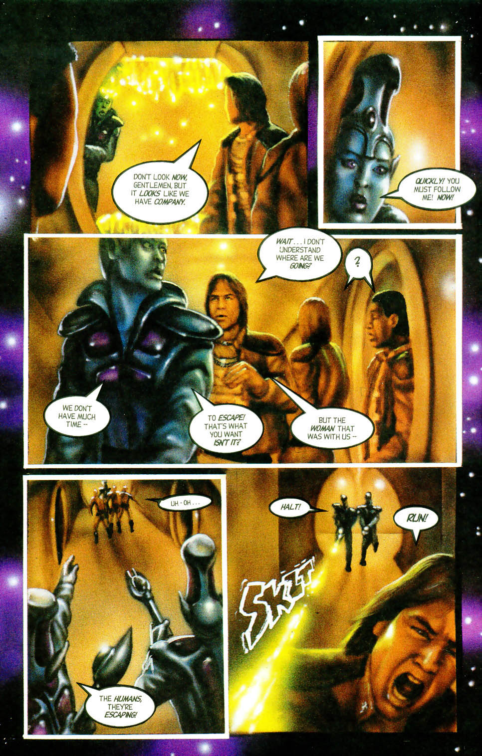 Read online Battlestar Galactica (1997) comic -  Issue #2 - 10