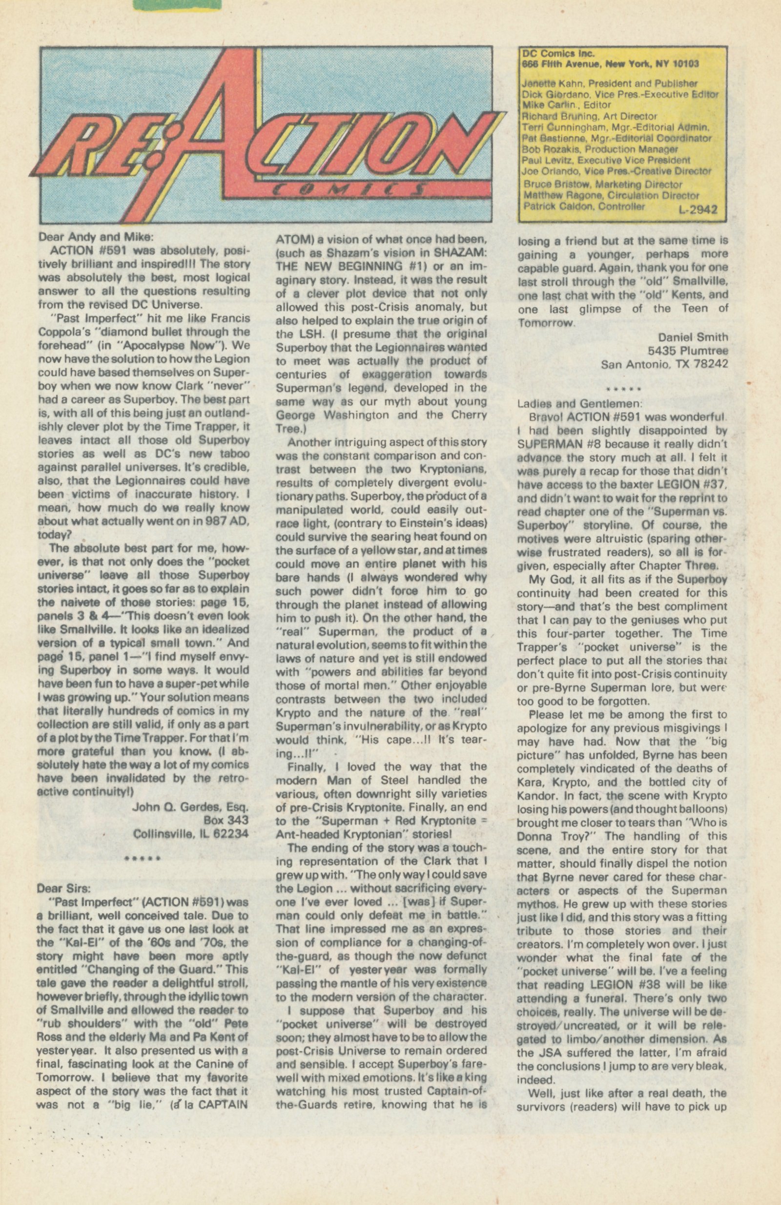 Read online Action Comics (1938) comic -  Issue #595 - 31