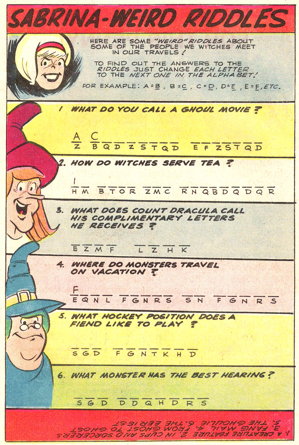 Read online Sabrina The Teenage Witch (1971) comic -  Issue #77 - 11