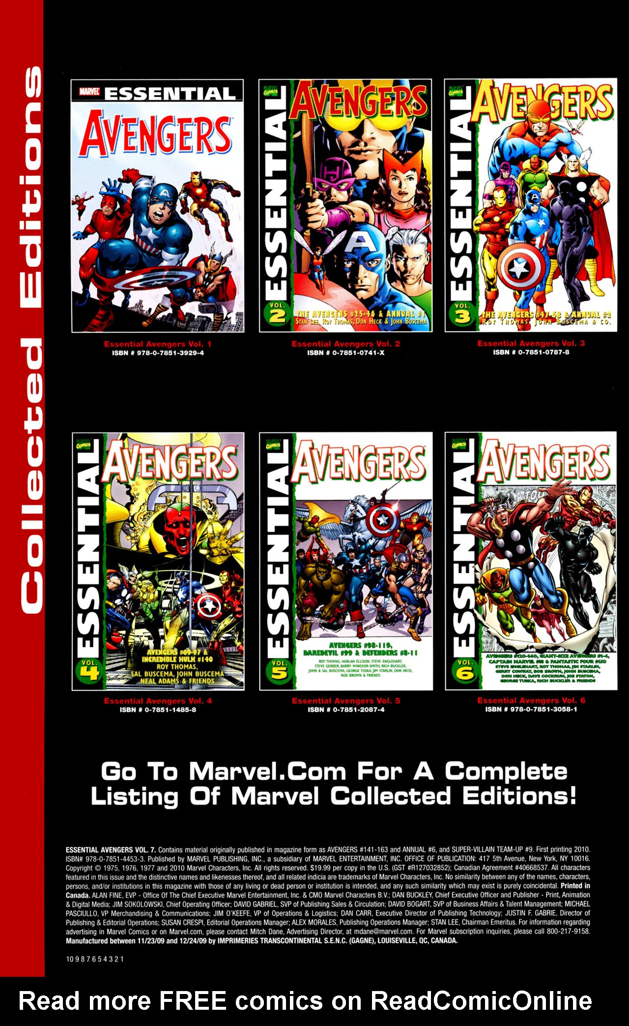 Read online Essential Avengers comic -  Issue # TPB 7 Part 1 - 2