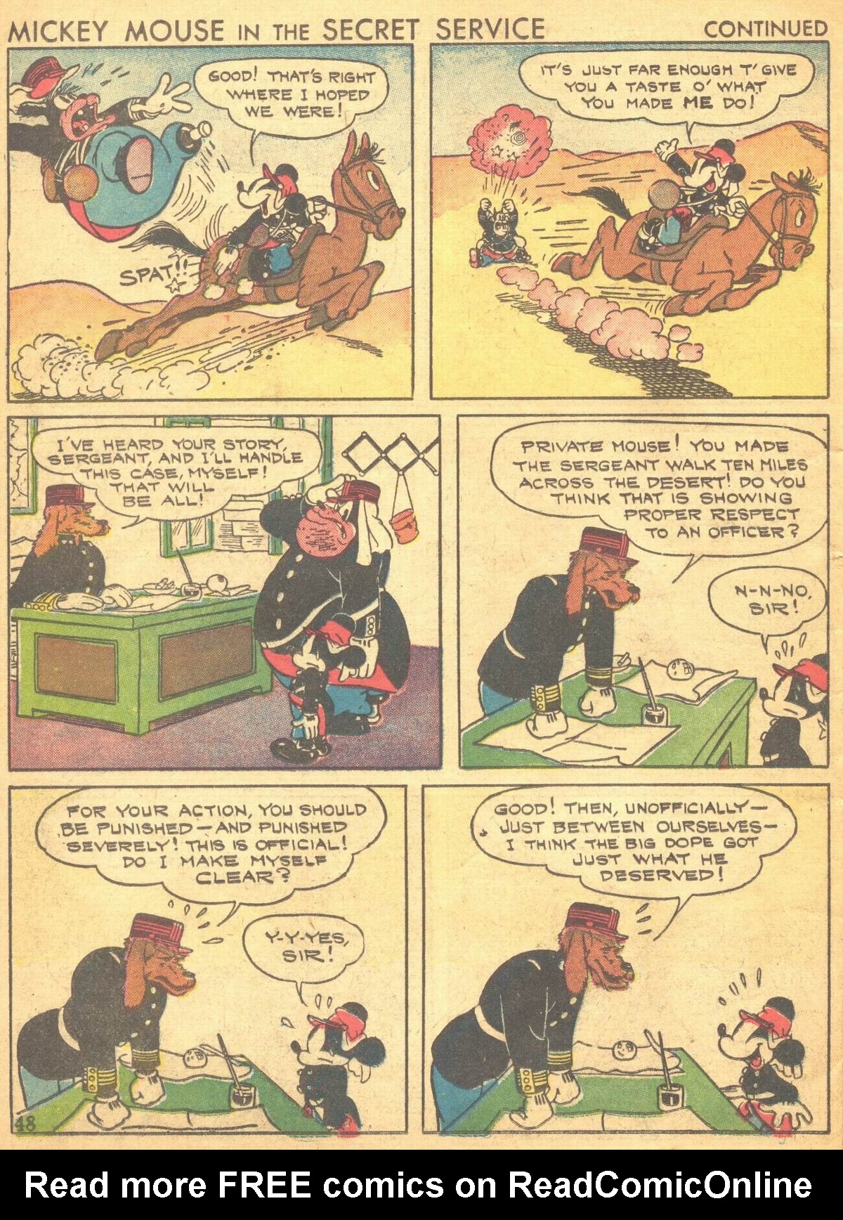 Read online Walt Disney's Comics and Stories comic -  Issue #9 - 50