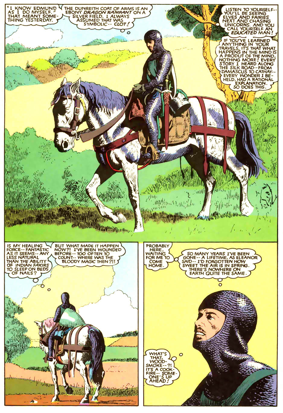 Read online The Black Dragon comic -  Issue #1 - 19