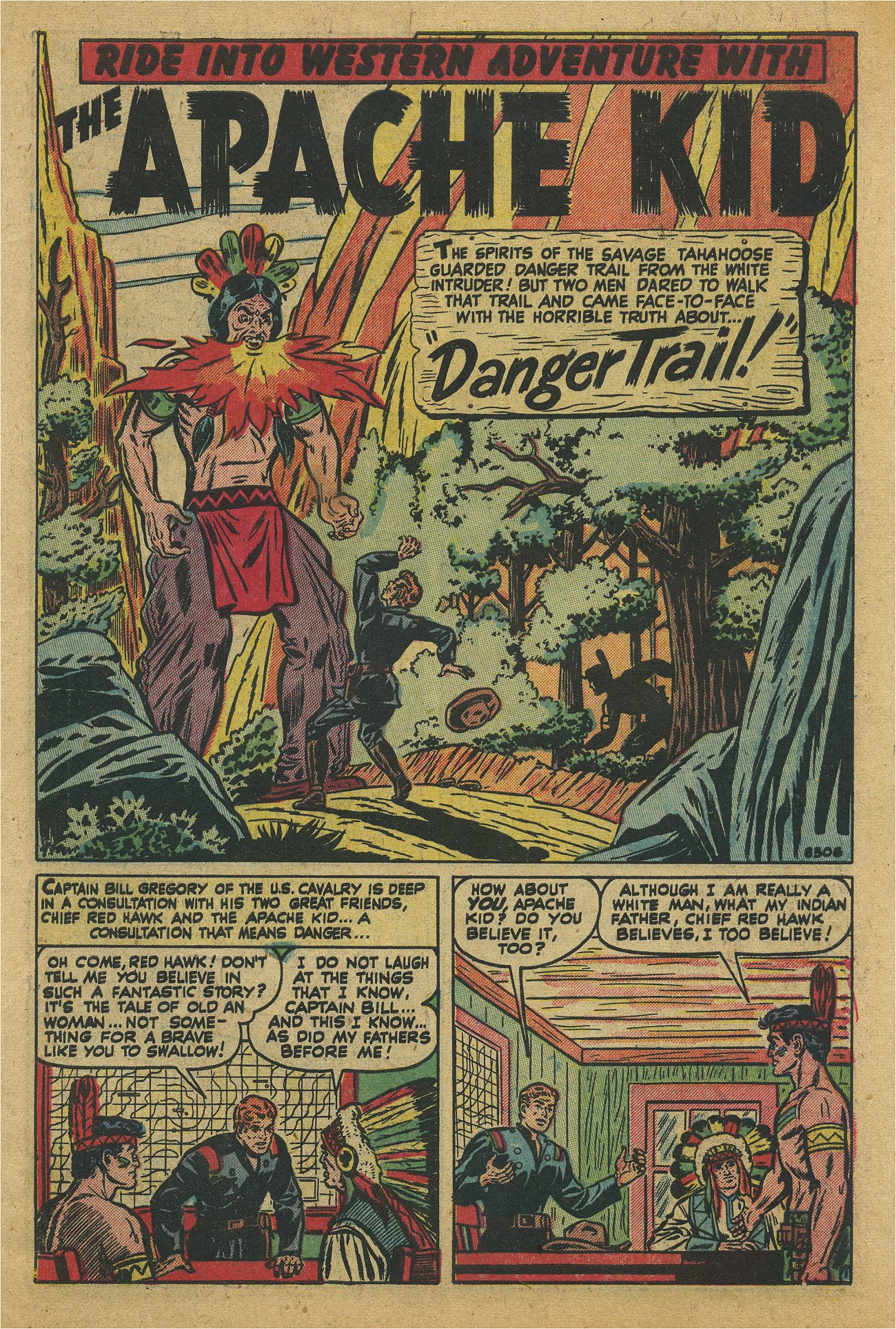 Read online Apache Kid comic -  Issue #7 - 3