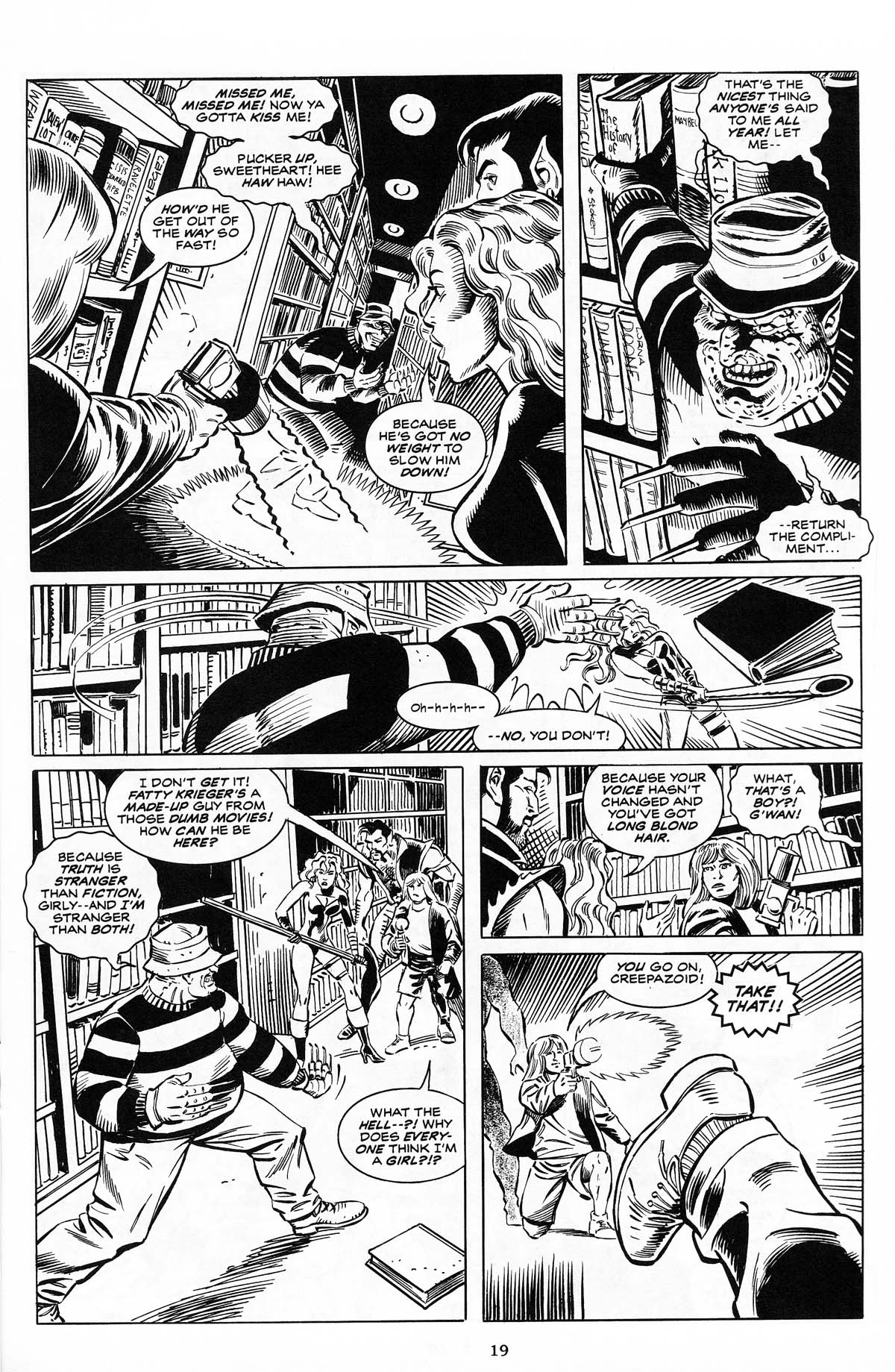 Read online Soulsearchers and Company comic -  Issue #59 - 21