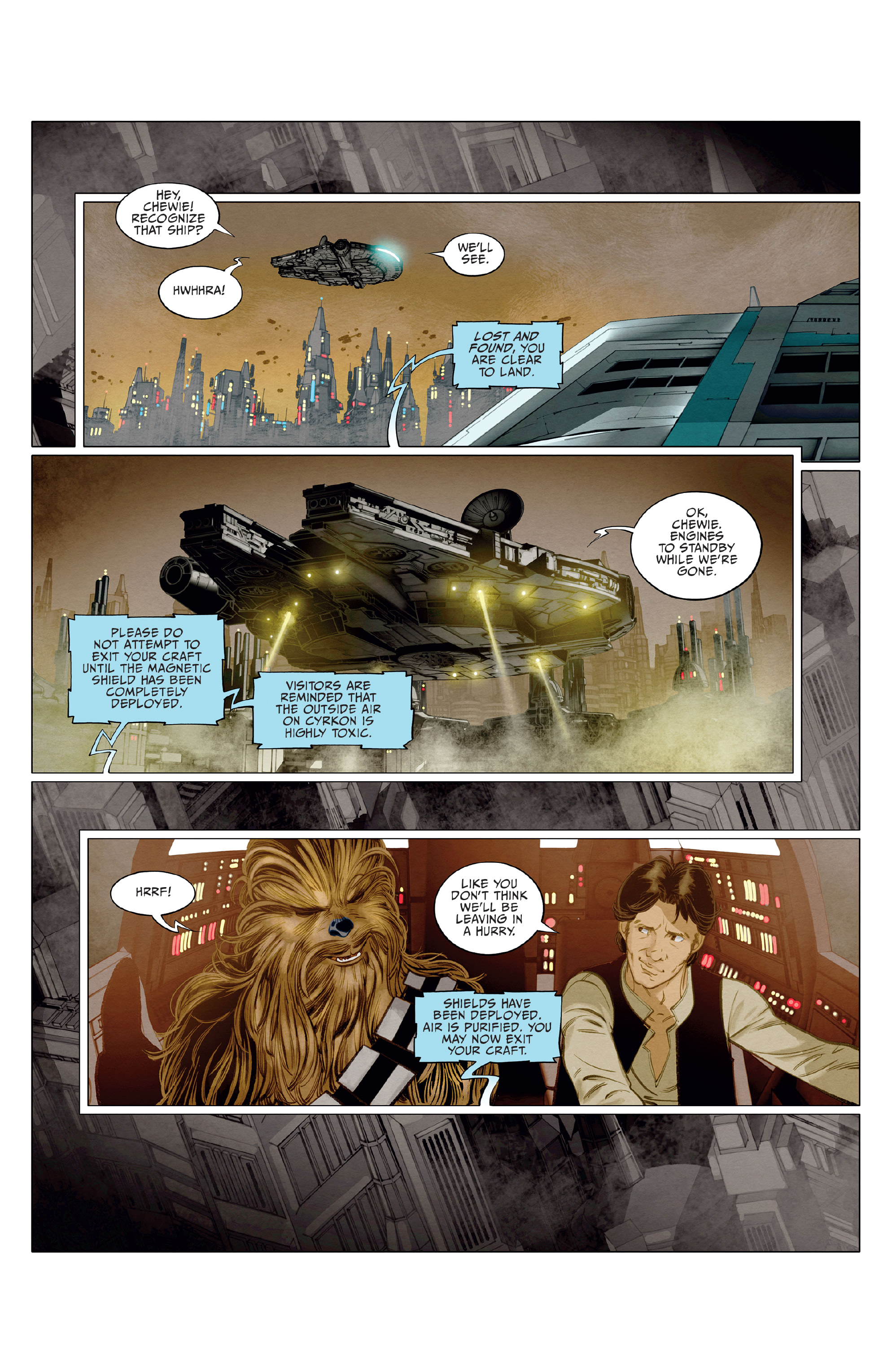 Read online Star Wars Adventures: Smuggler's Run comic -  Issue #1 - 18