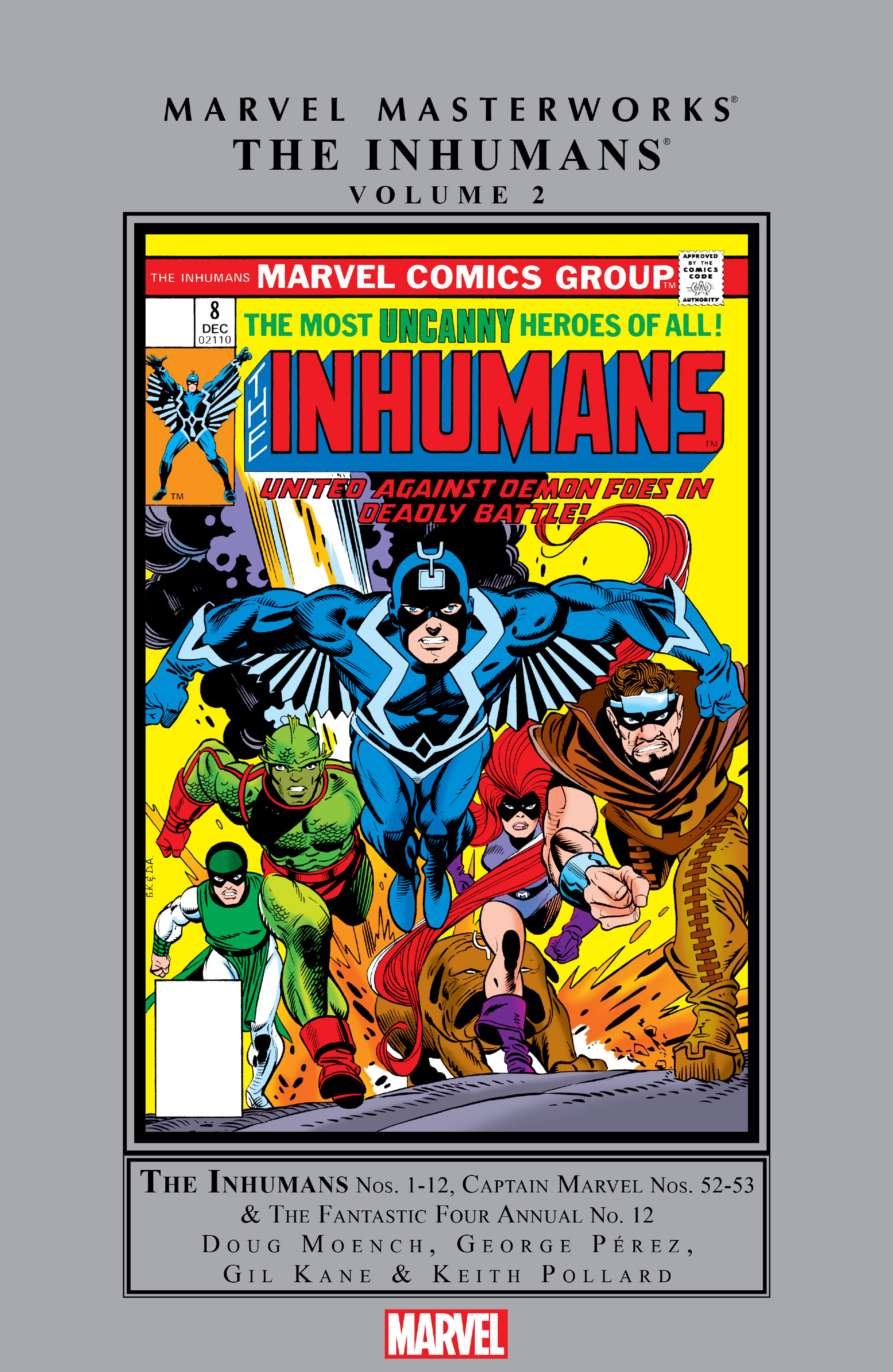 Read online Marvel Masterworks: The Inhumans comic -  Issue # TPB 2 (Part 1) - 1