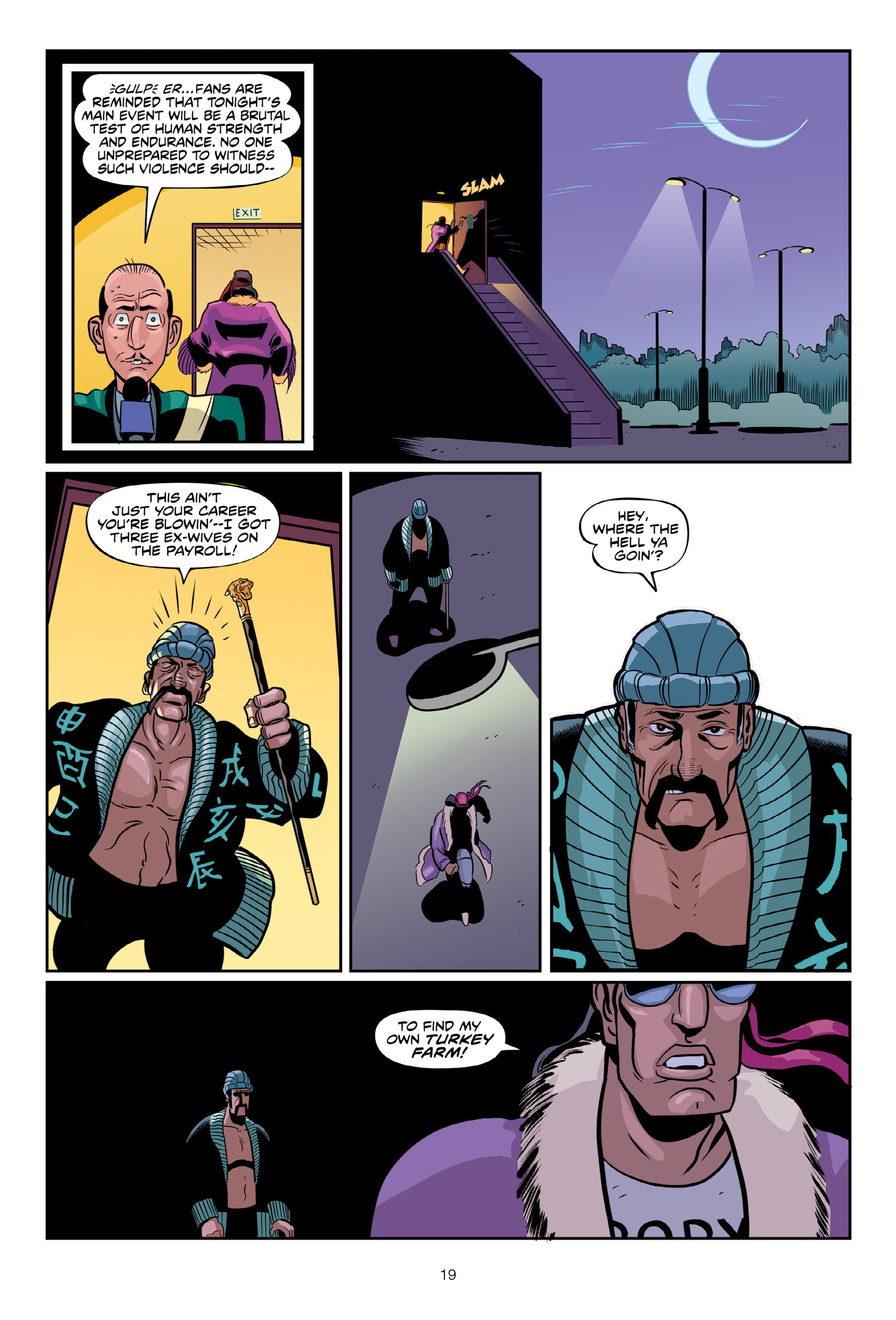 Read online Invasion from Planet Wrestletopia comic -  Issue #1 - 19