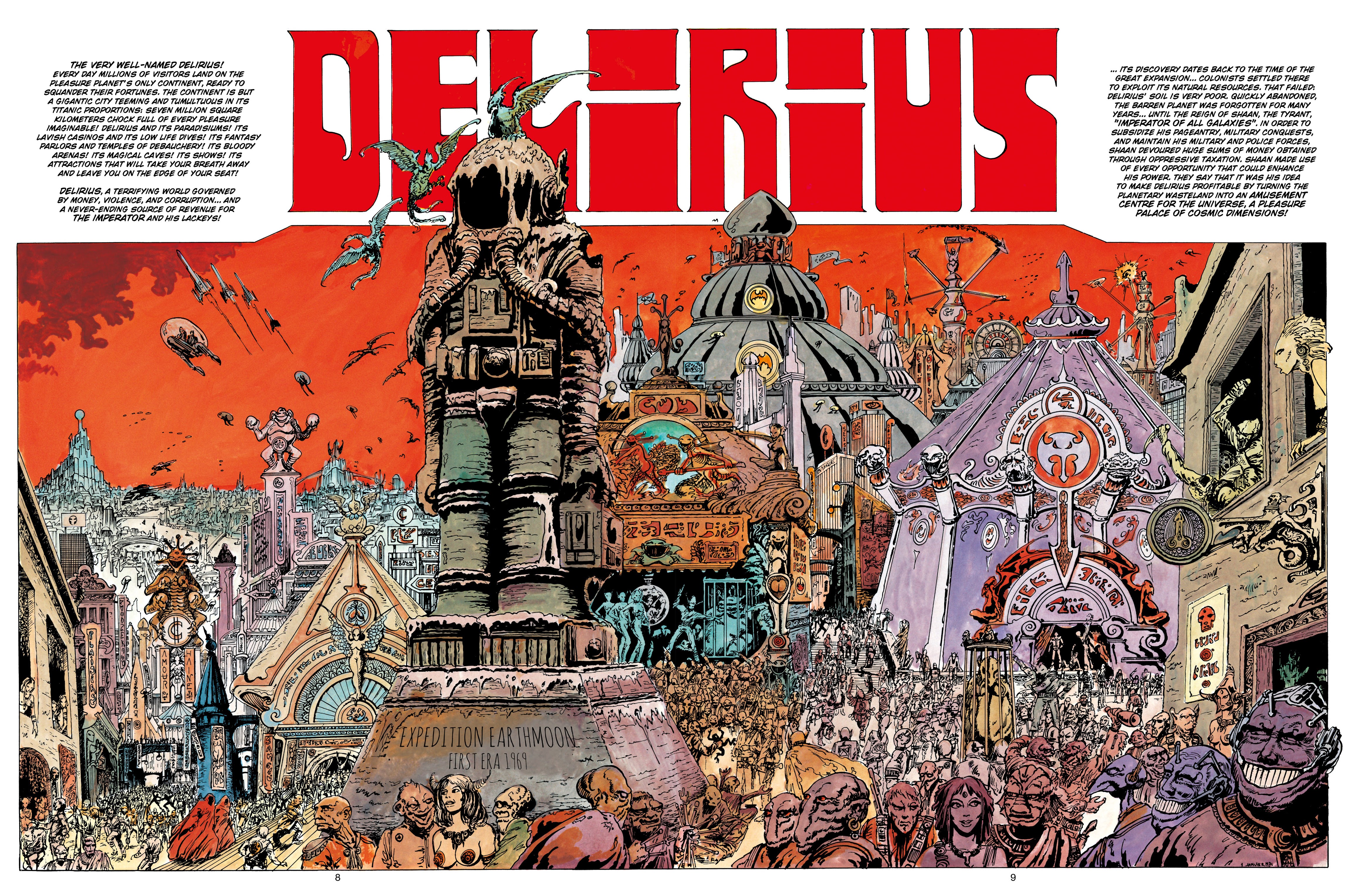 Read online Lone Sloane: Delirius comic -  Issue # Full - 8