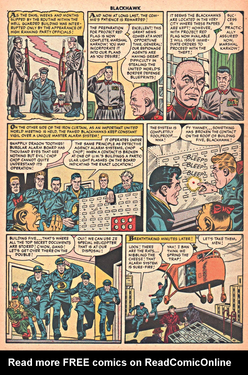 Read online Blackhawk (1957) comic -  Issue #83 - 6