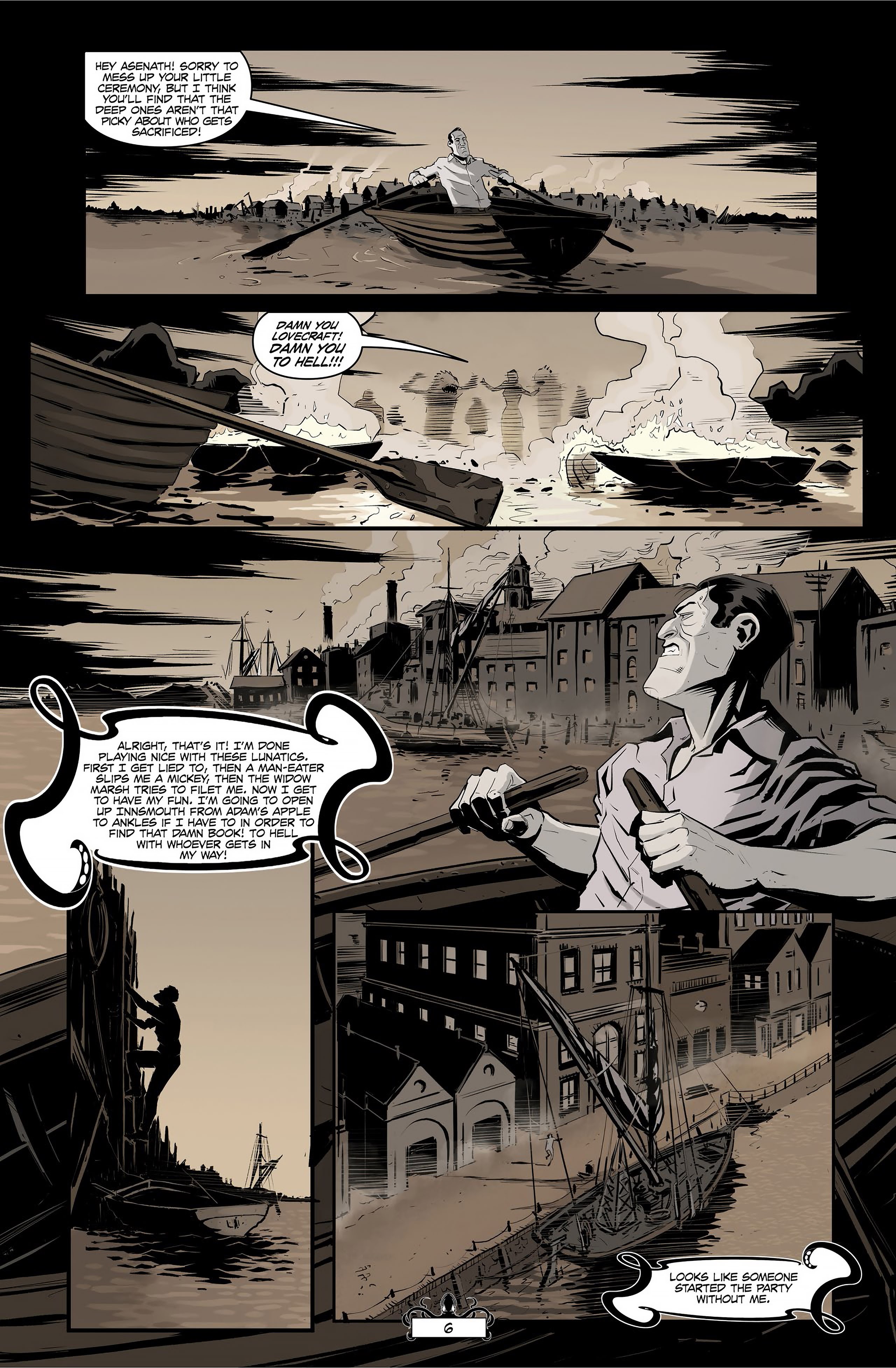 Read online Lovecraft P.I. - A Shot in the Dark comic -  Issue # TPB - 60