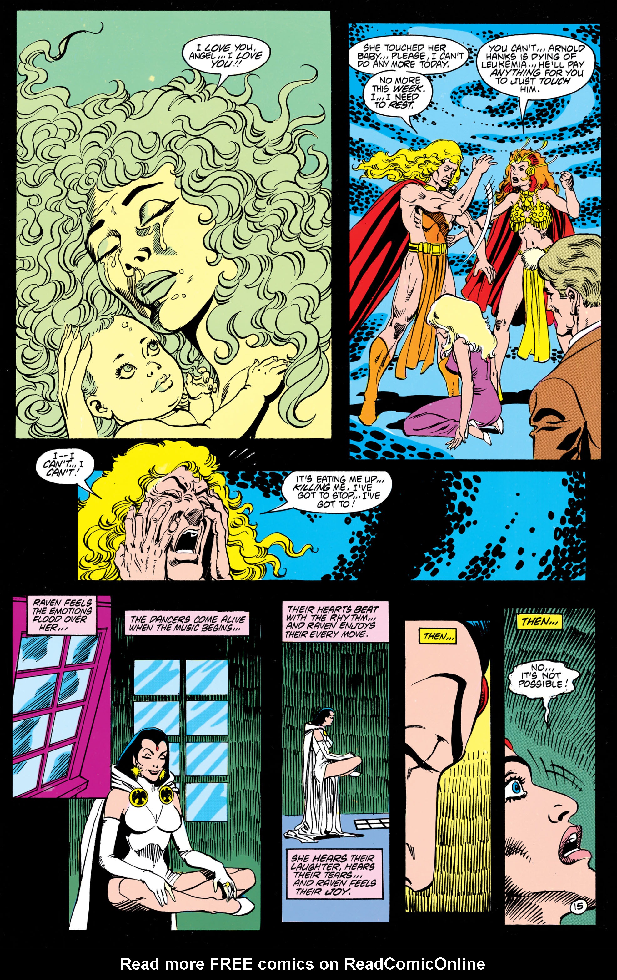 Read online The New Teen Titans (1984) comic -  Issue #35 - 16