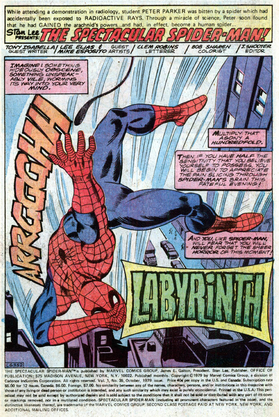 Read online The Spectacular Spider-Man (1976) comic -  Issue #35 - 2