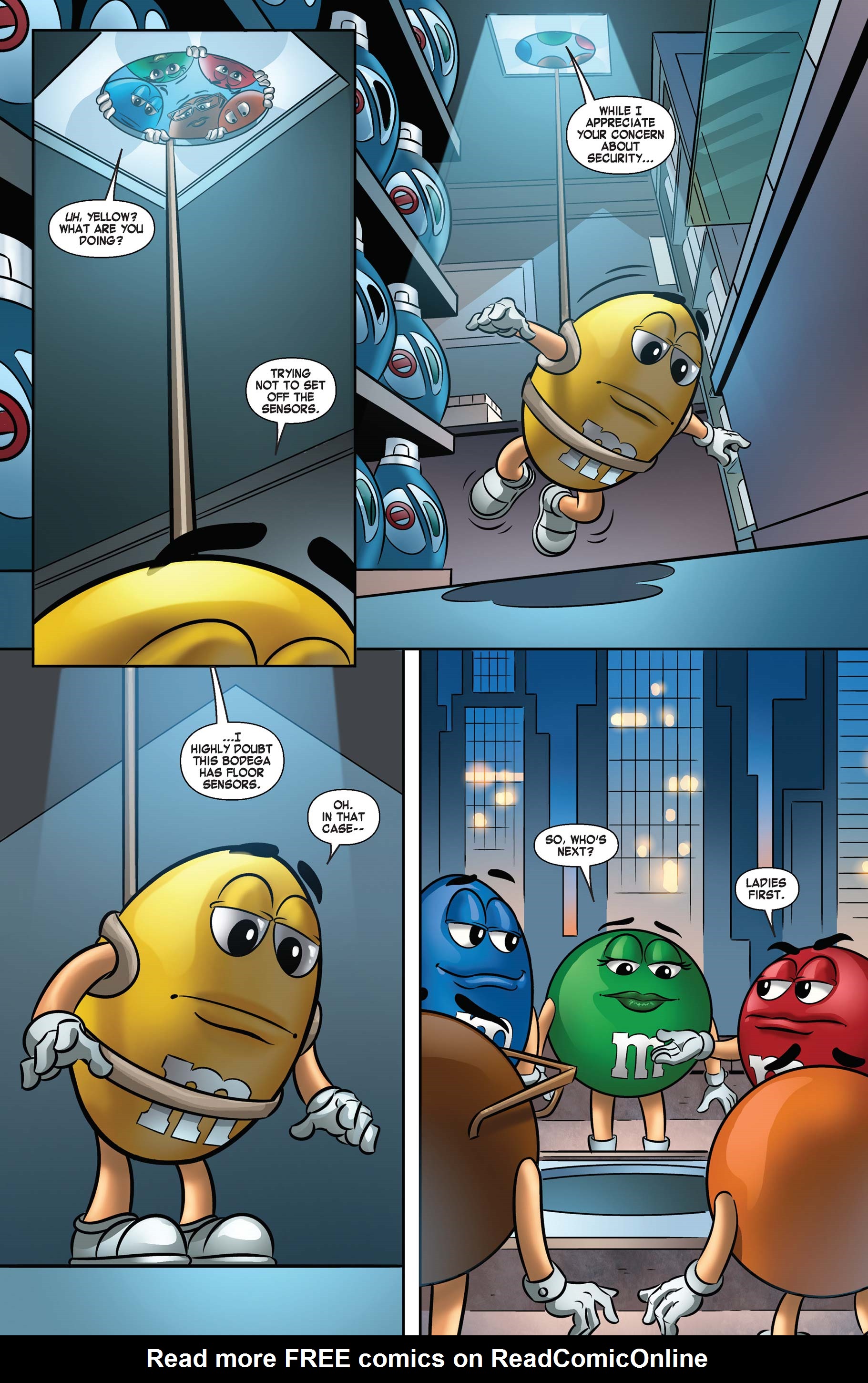 Read online M&M's Issue comic -  Issue # Full - 7