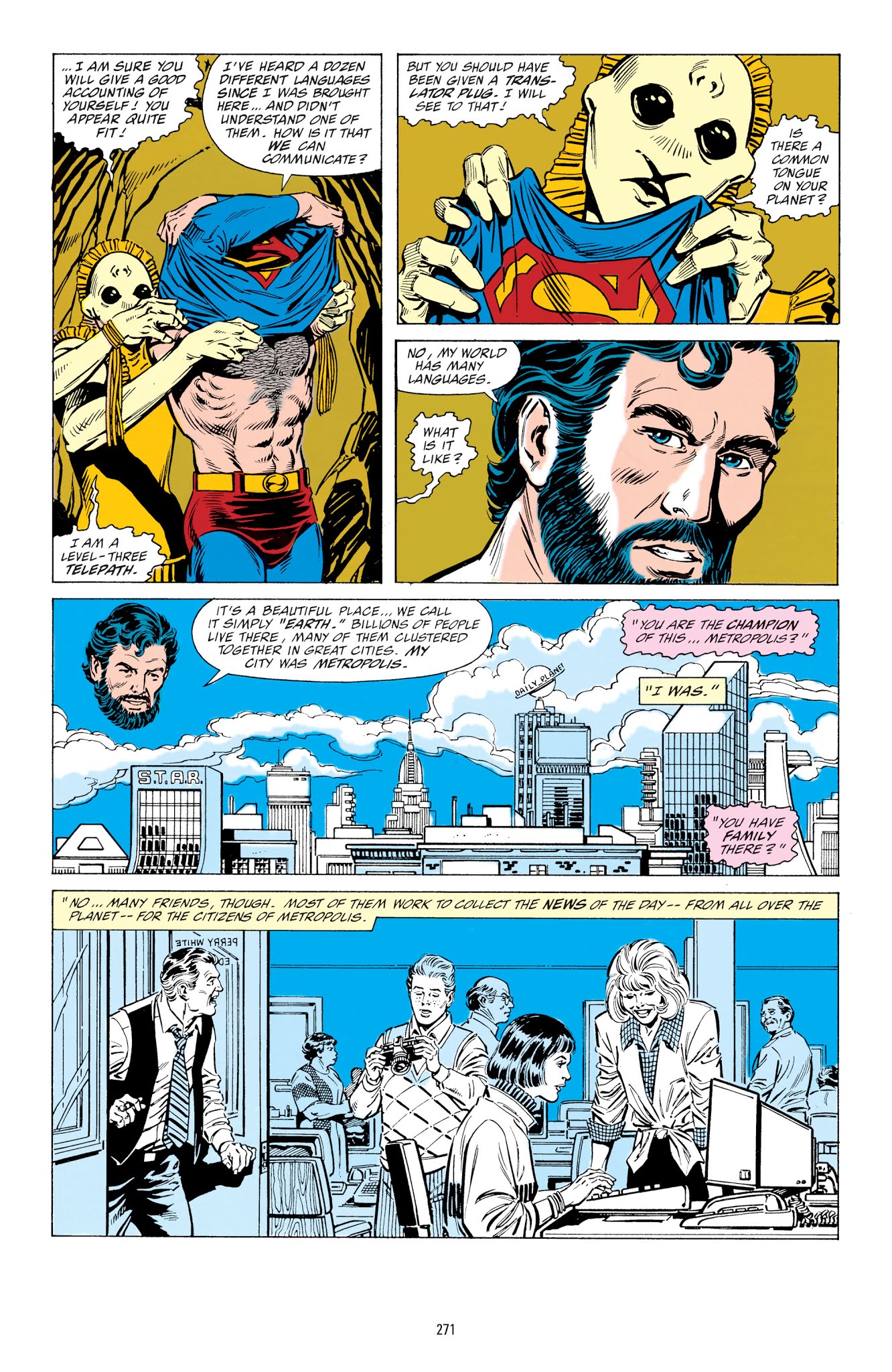 Read online Superman: The Exile & Other Stories Omnibus comic -  Issue # TPB (Part 5) - 76