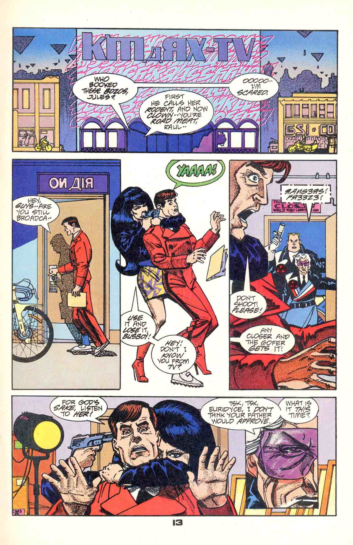 Read online Howard Chaykin's American Flagg comic -  Issue #5 - 16
