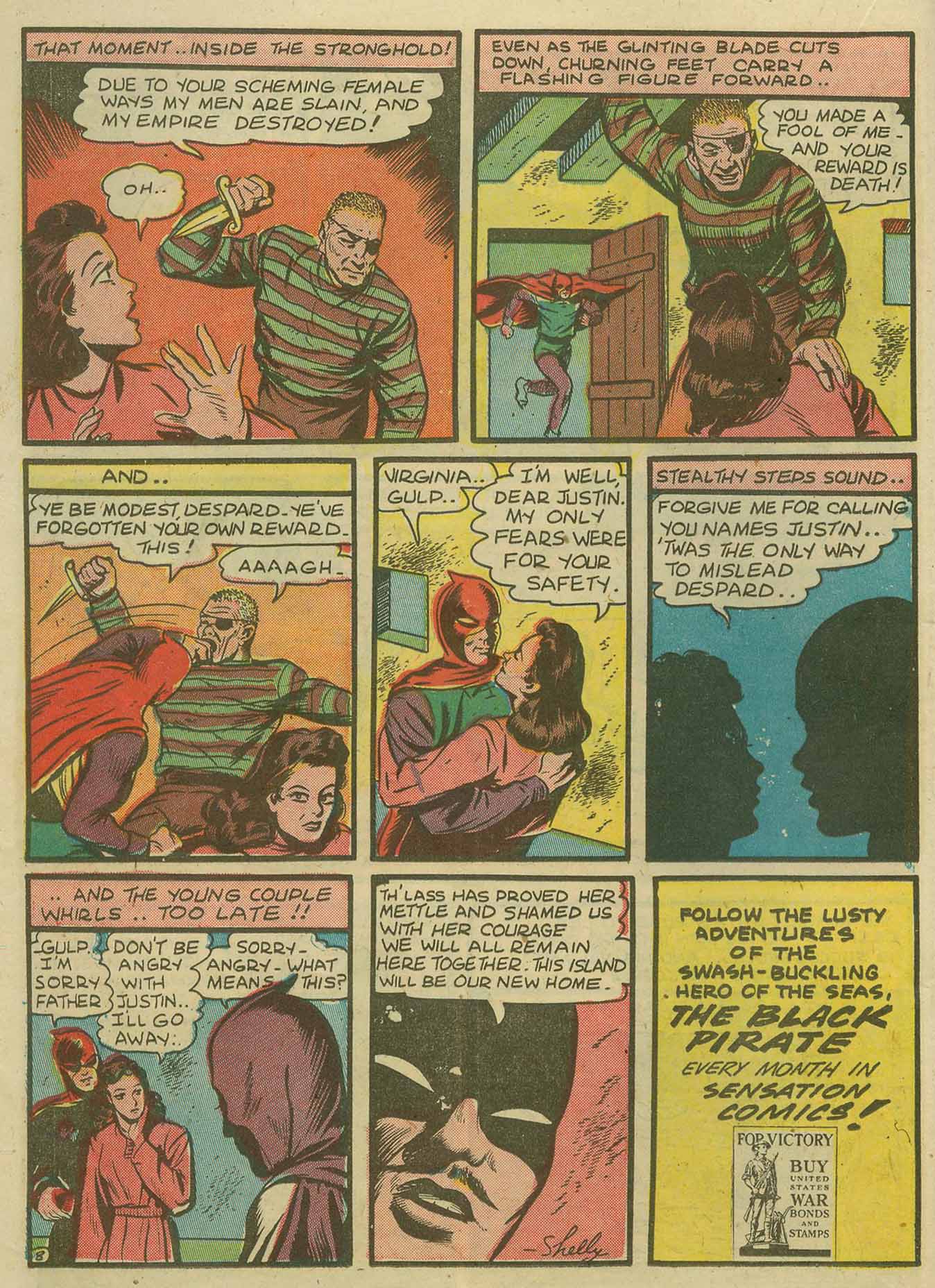 Read online Sensation (Mystery) Comics comic -  Issue #14 - 24