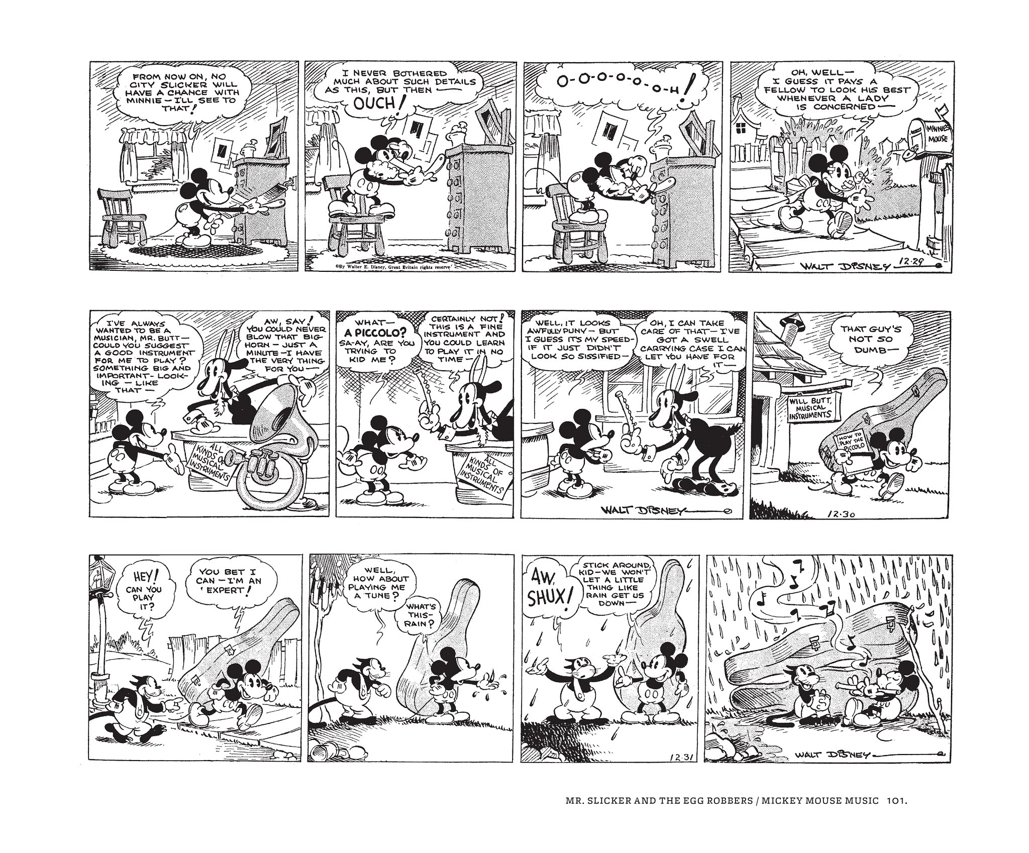 Read online Walt Disney's Mickey Mouse by Floyd Gottfredson comic -  Issue # TPB 1 (Part 2) - 1