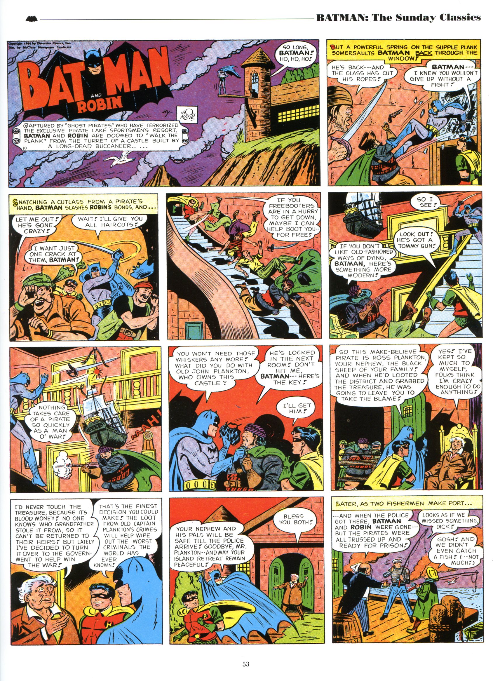 Read online Batman: The Sunday Classics comic -  Issue # TPB - 59