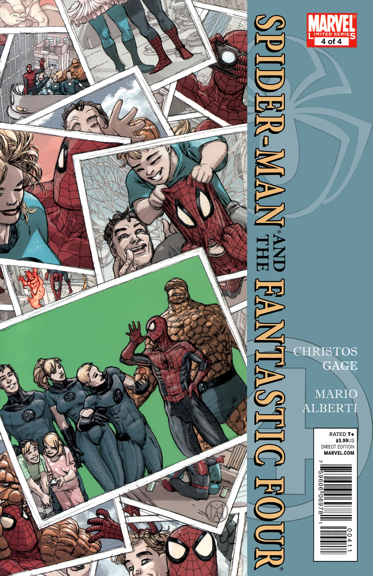 Read online Spider-Man/Fantastic Four comic -  Issue #4 - 1