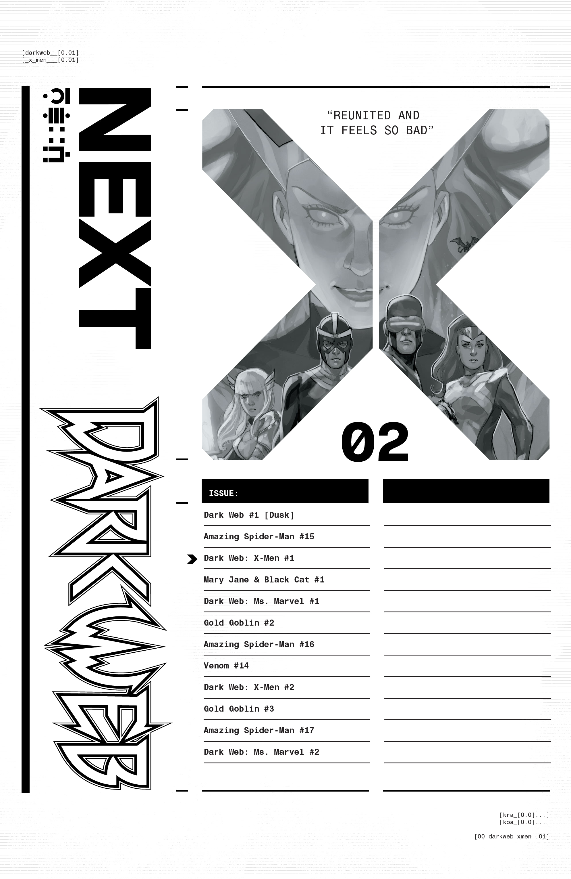 Read online Dark Web: X-Men comic -  Issue #1 - 26