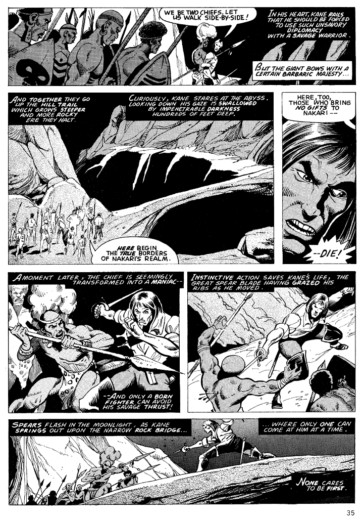 Read online The Savage Sword Of Conan comic -  Issue #34 - 35
