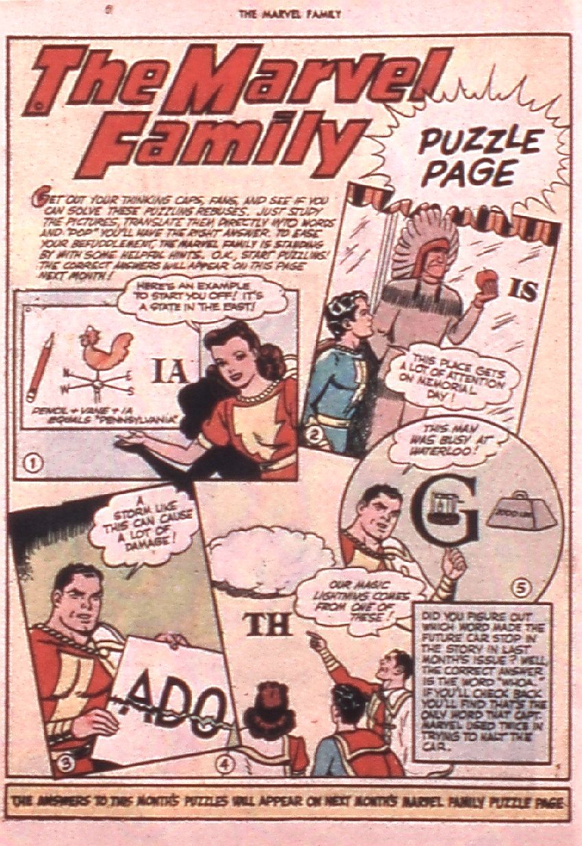 Read online The Marvel Family comic -  Issue #18 - 24