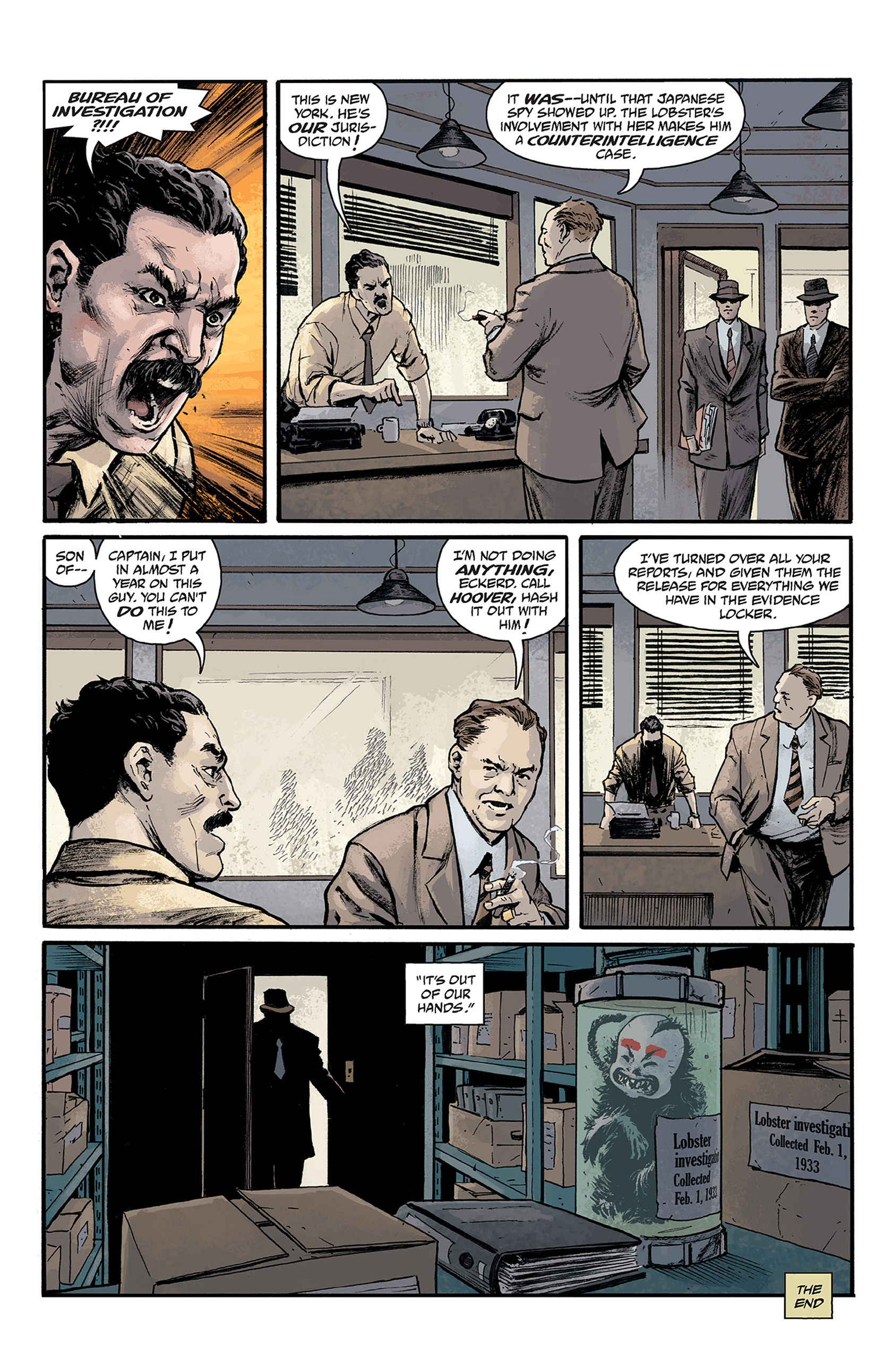 Read online Lobster Johnson: A Scent of Lotus comic -  Issue #1 - 24