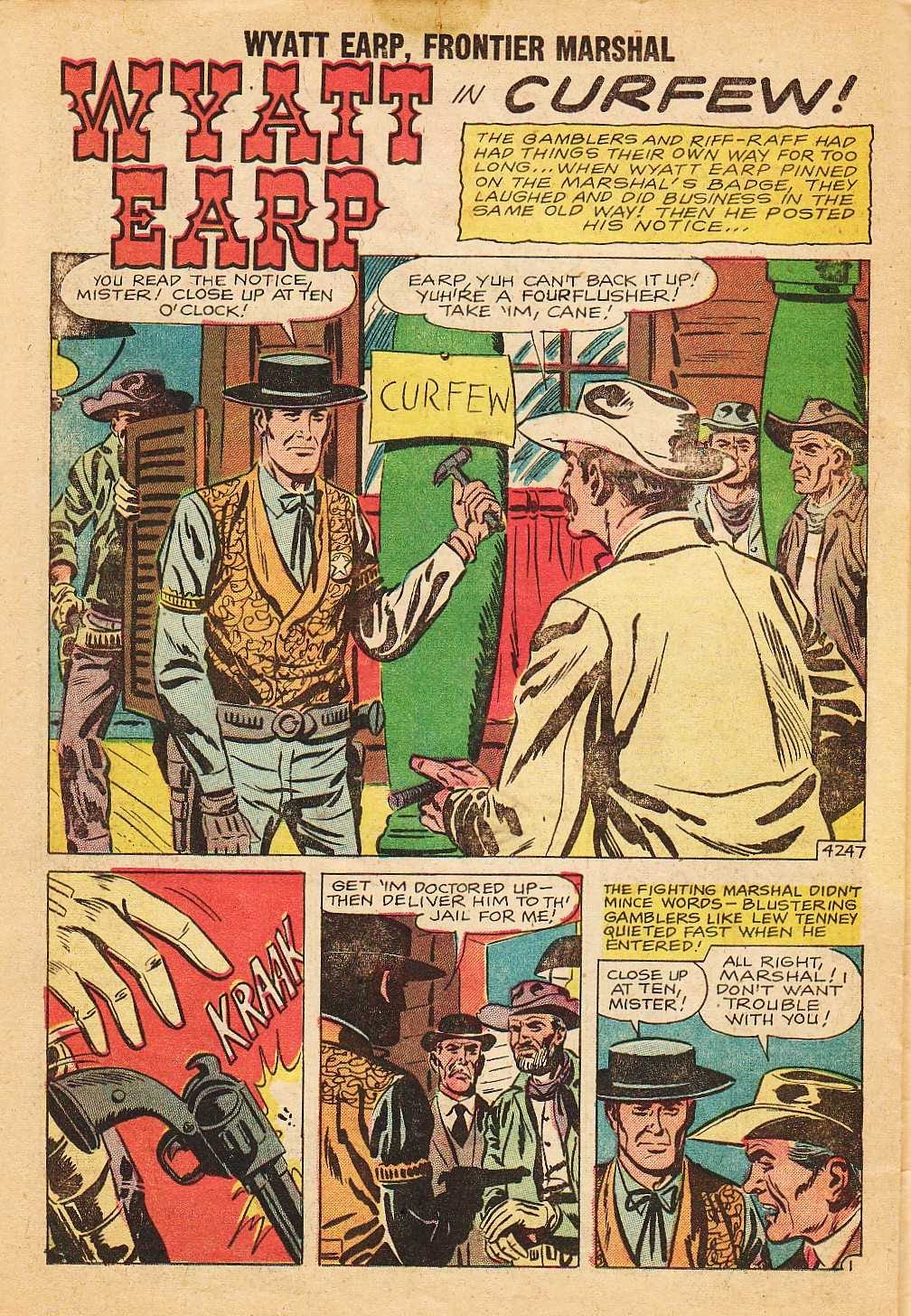 Read online Wyatt Earp Frontier Marshal comic -  Issue #24 - 26