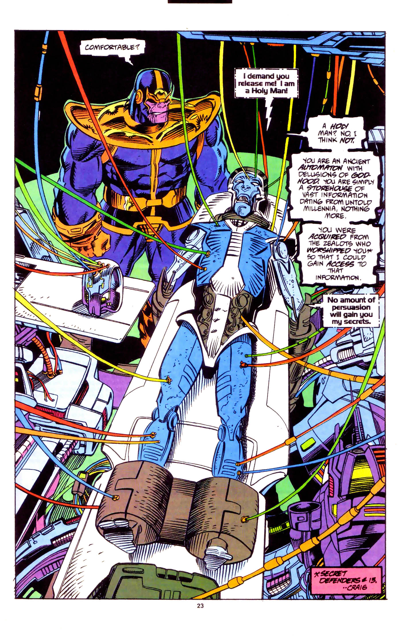 Read online Cosmic Powers comic -  Issue #1 - 17