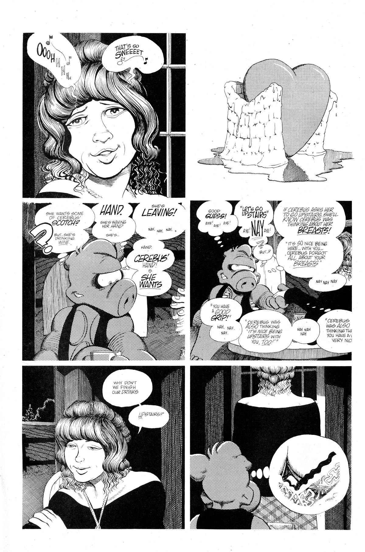 Read online Cerebus comic -  Issue #217 - 10