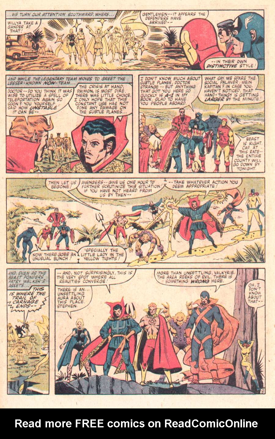 Read online The Defenders (1972) comic -  Issue #98 - 9