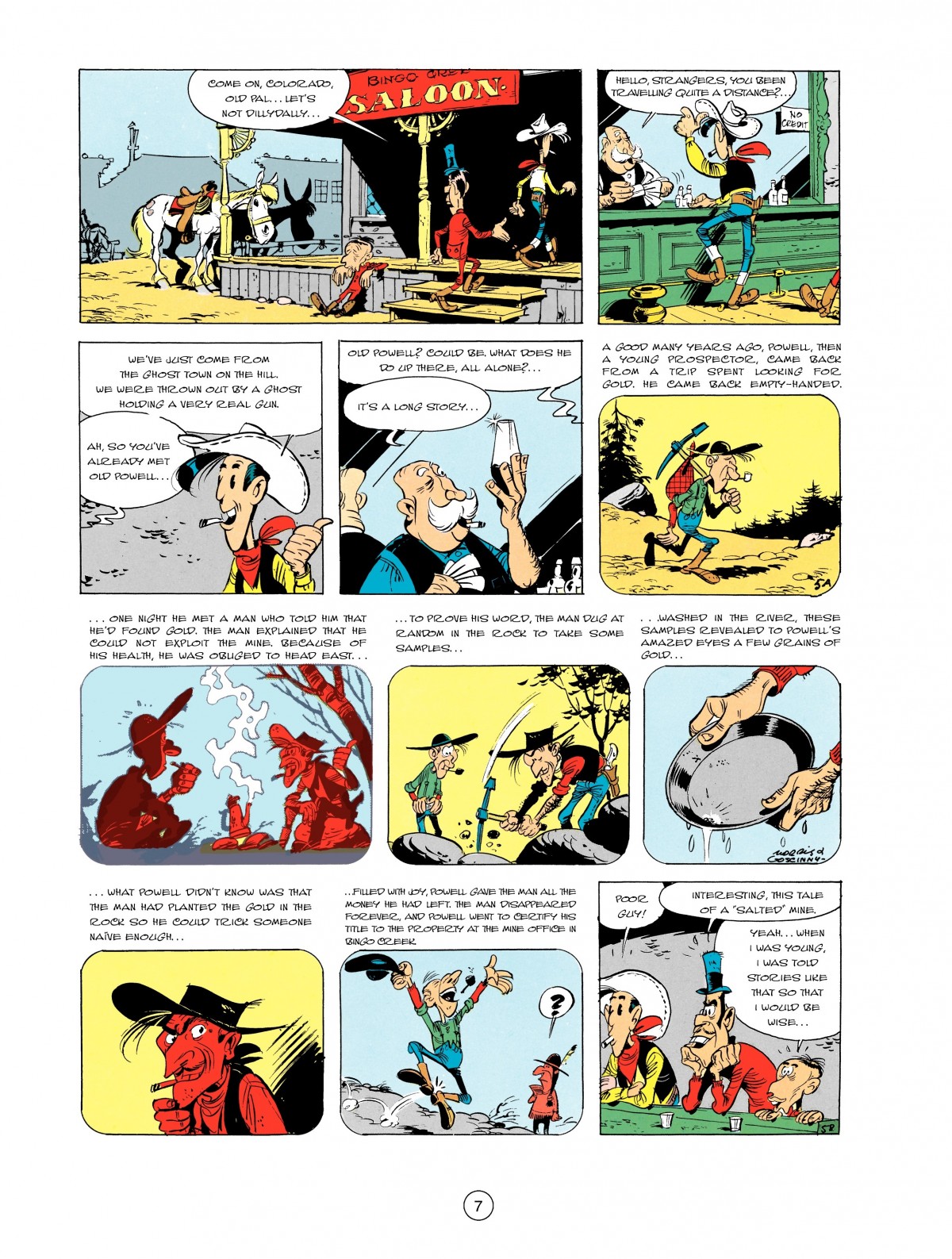 Read online A Lucky Luke Adventure comic -  Issue #2 - 9
