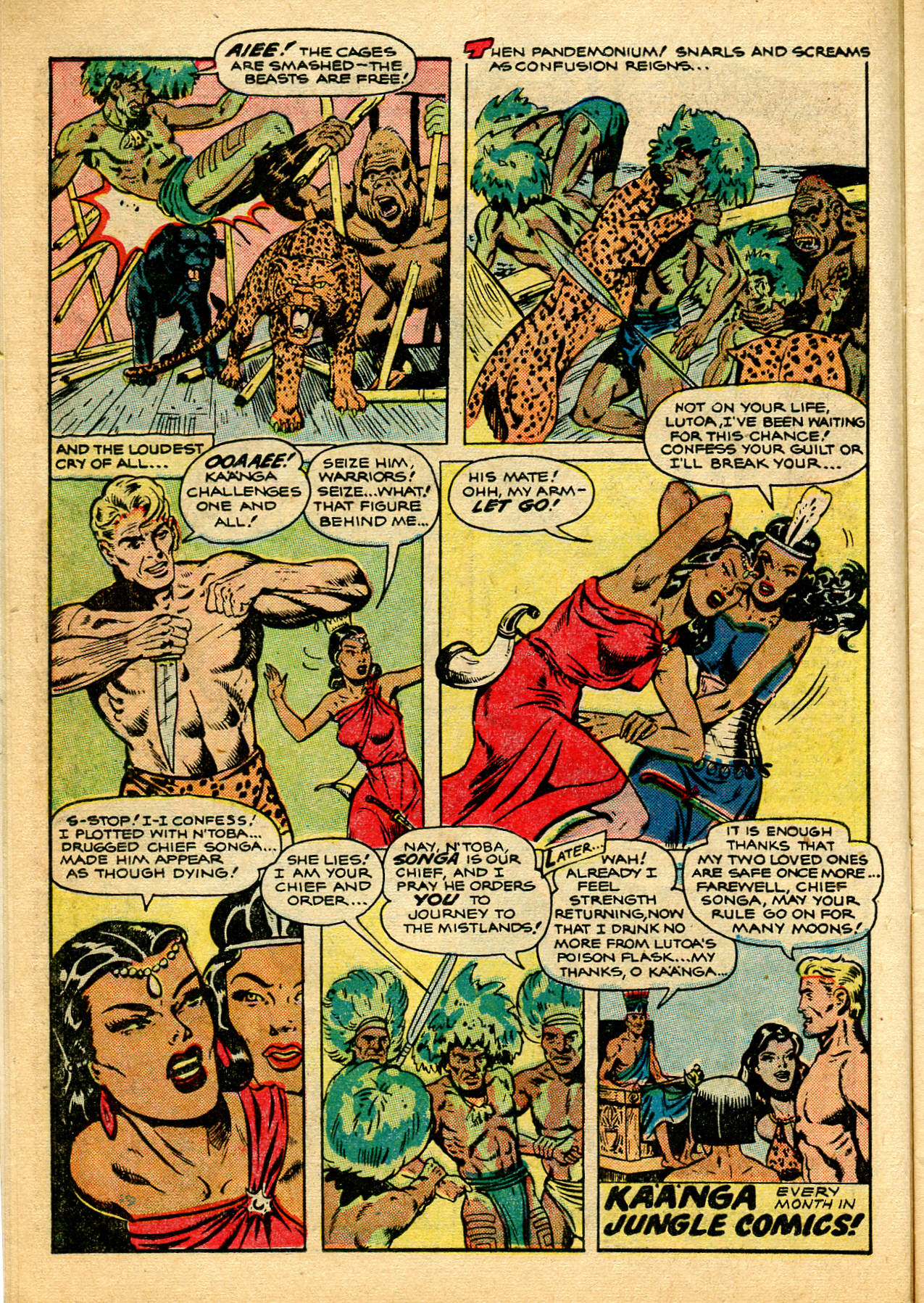 Read online Jungle Comics comic -  Issue #123 - 16