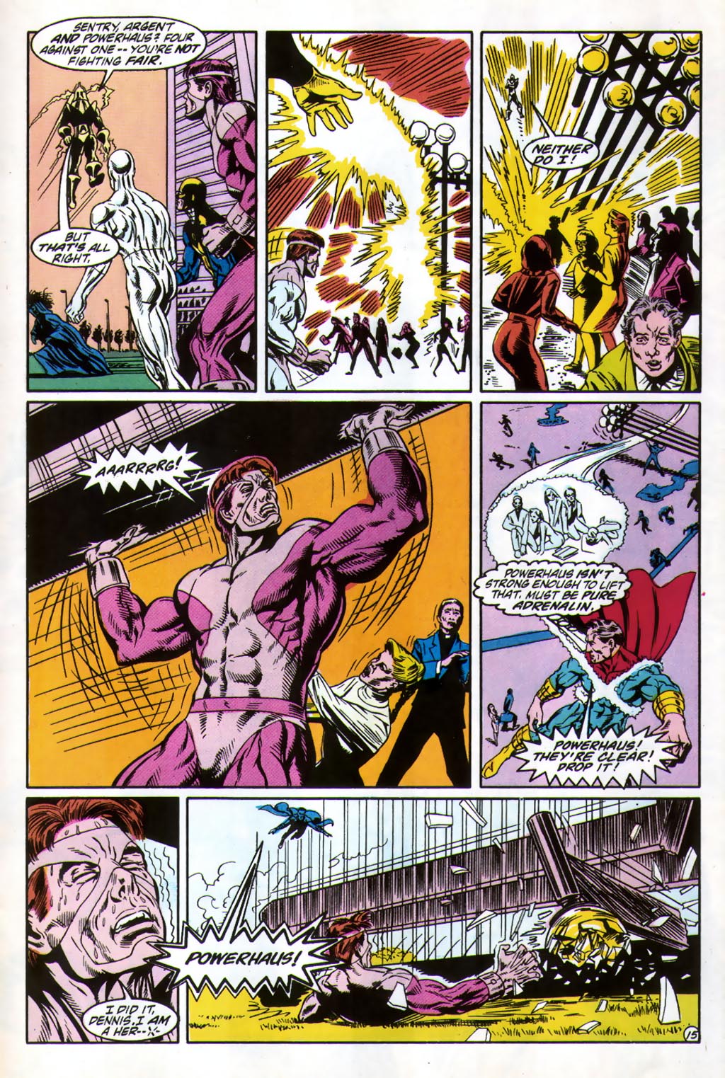 Read online Hero Alliance (1989) comic -  Issue #9 - 17