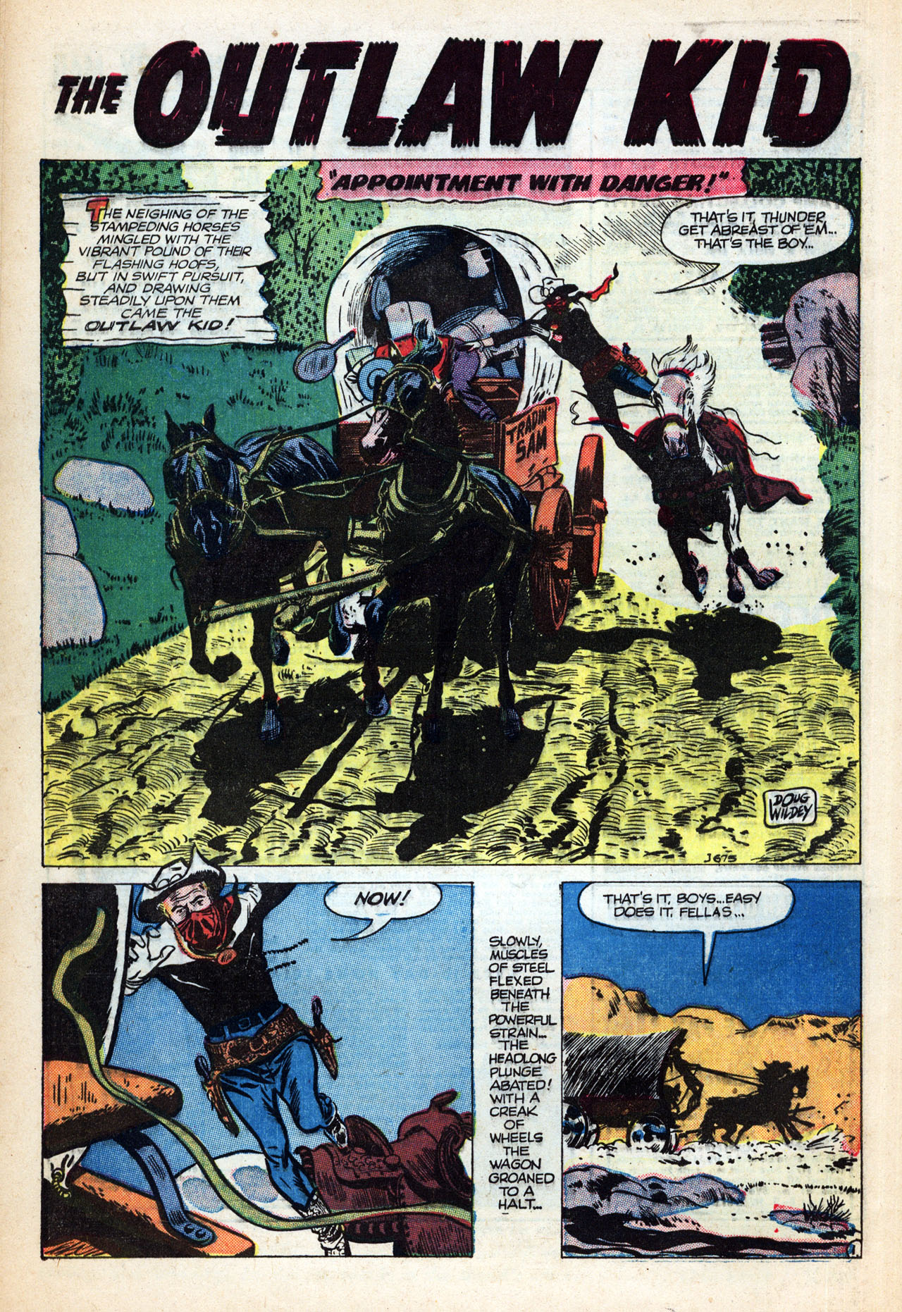 Read online The Outlaw Kid (1954) comic -  Issue #13 - 28