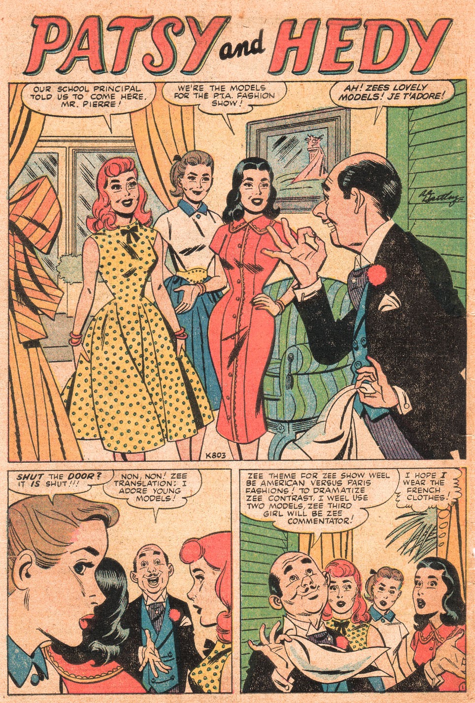 Read online Patsy and Hedy comic -  Issue #47 - 10