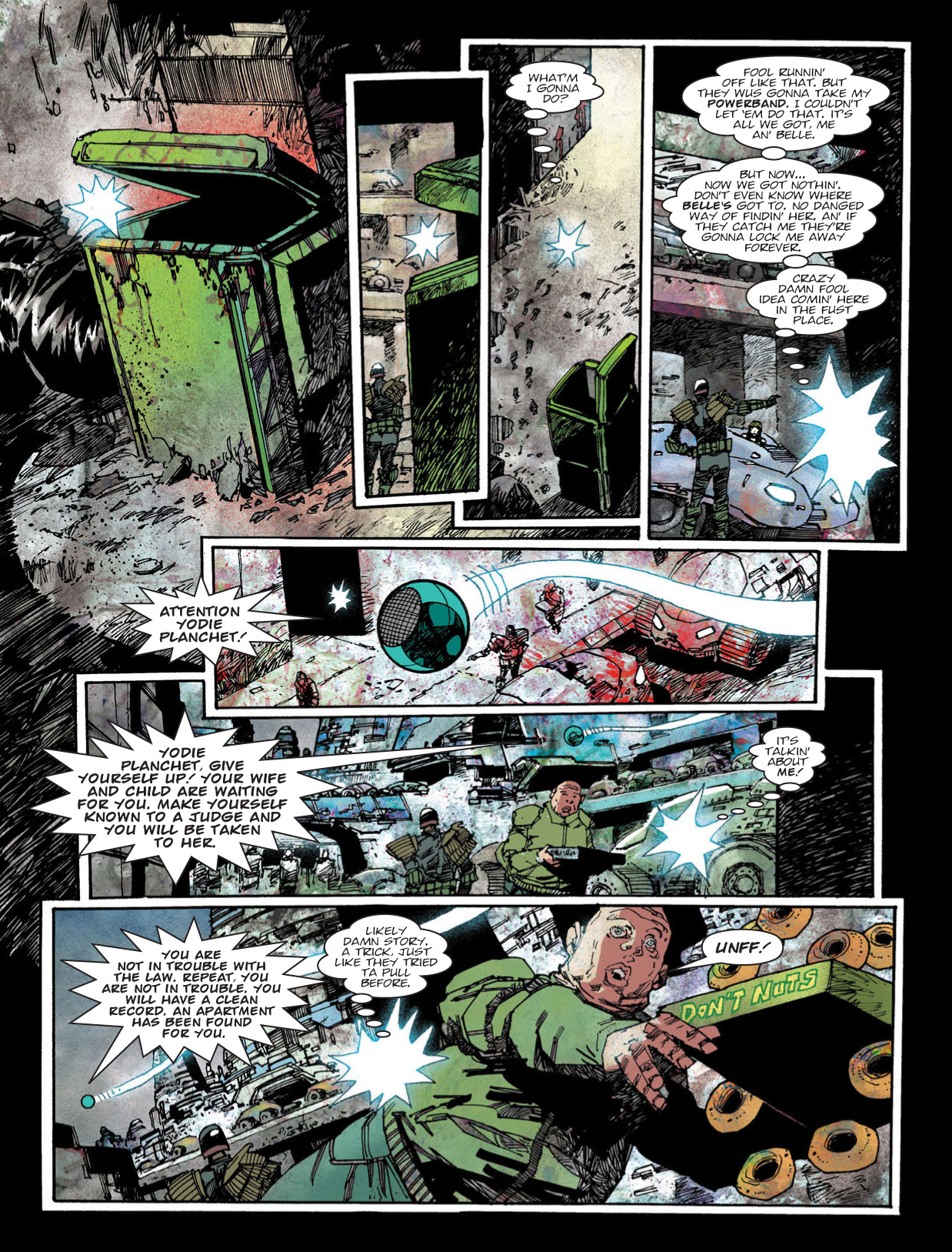 Read online Judge Dredd Megazine (Vol. 5) comic -  Issue #354 - 7